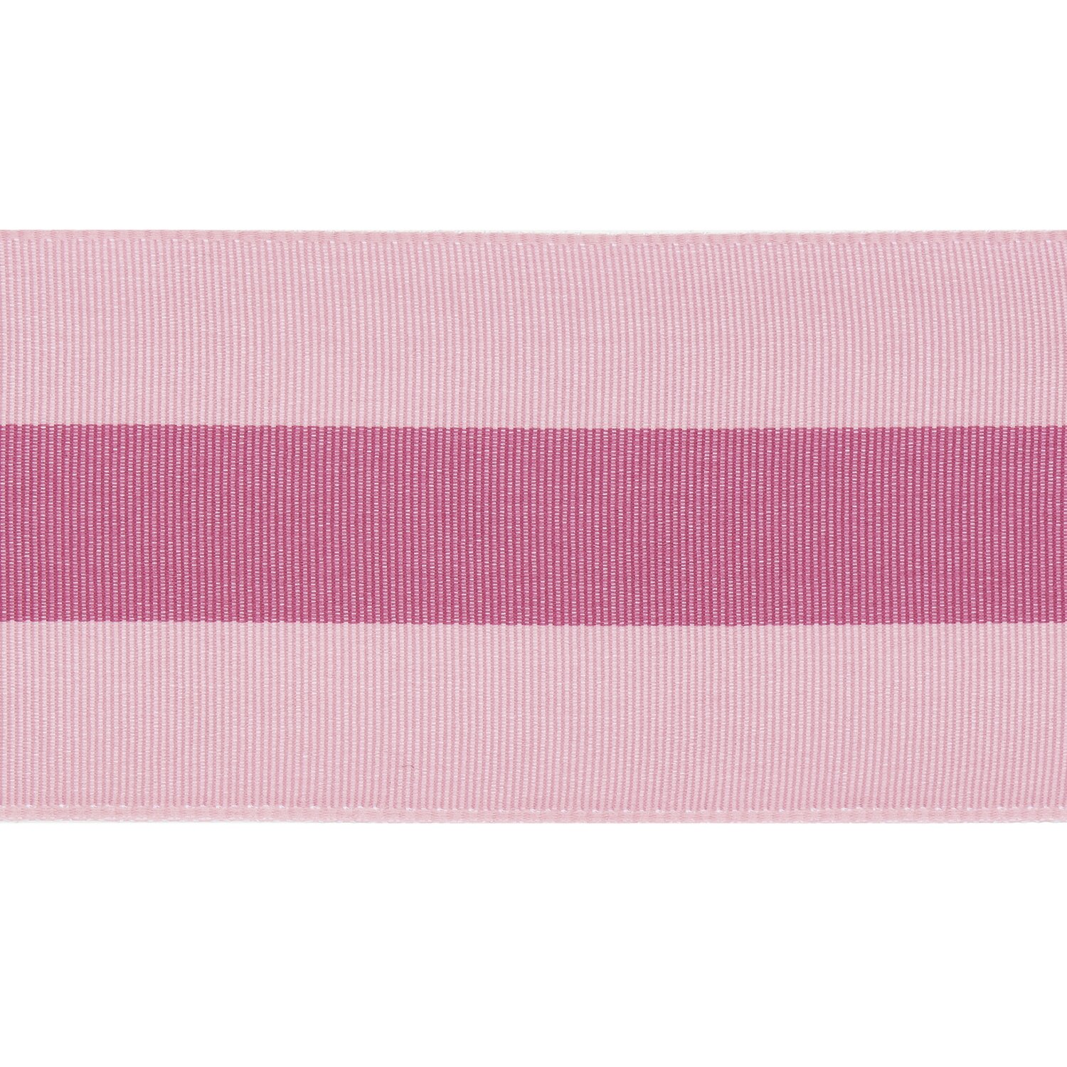 Webband Streifen Altrosa/Violett, 58mm breit, 3m lang. Elegantes Design von Rico Design. Ideal für kreative Nähprojekte und Dekorationen.