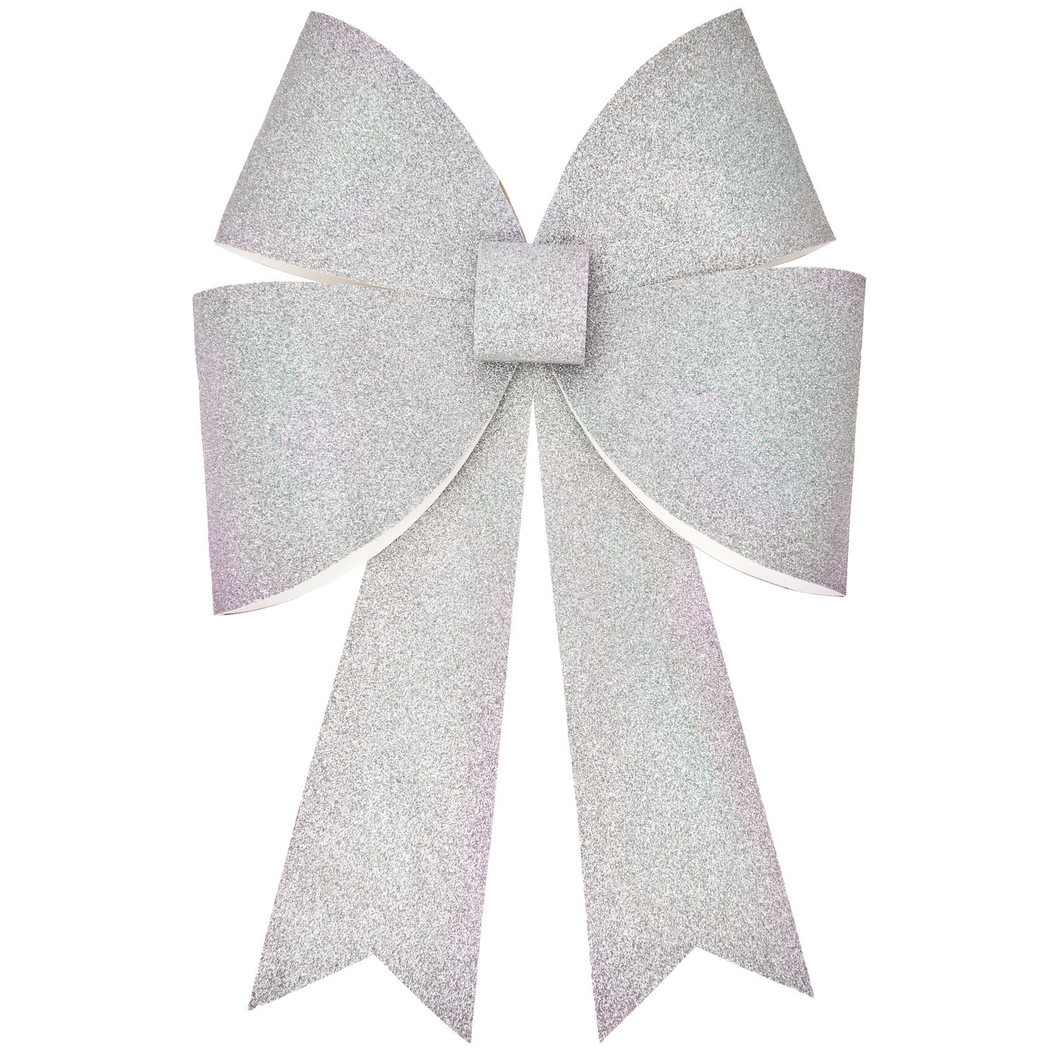 Paper Poetry Bastelset XL-Schleife Glitter 20x30cm Farbe Silber Irisierend von Rico Design Paper Poetry Bastelset XL-Schleife Glitter, silber irisierend, 20x30cm, ideal für kreative Projekte.