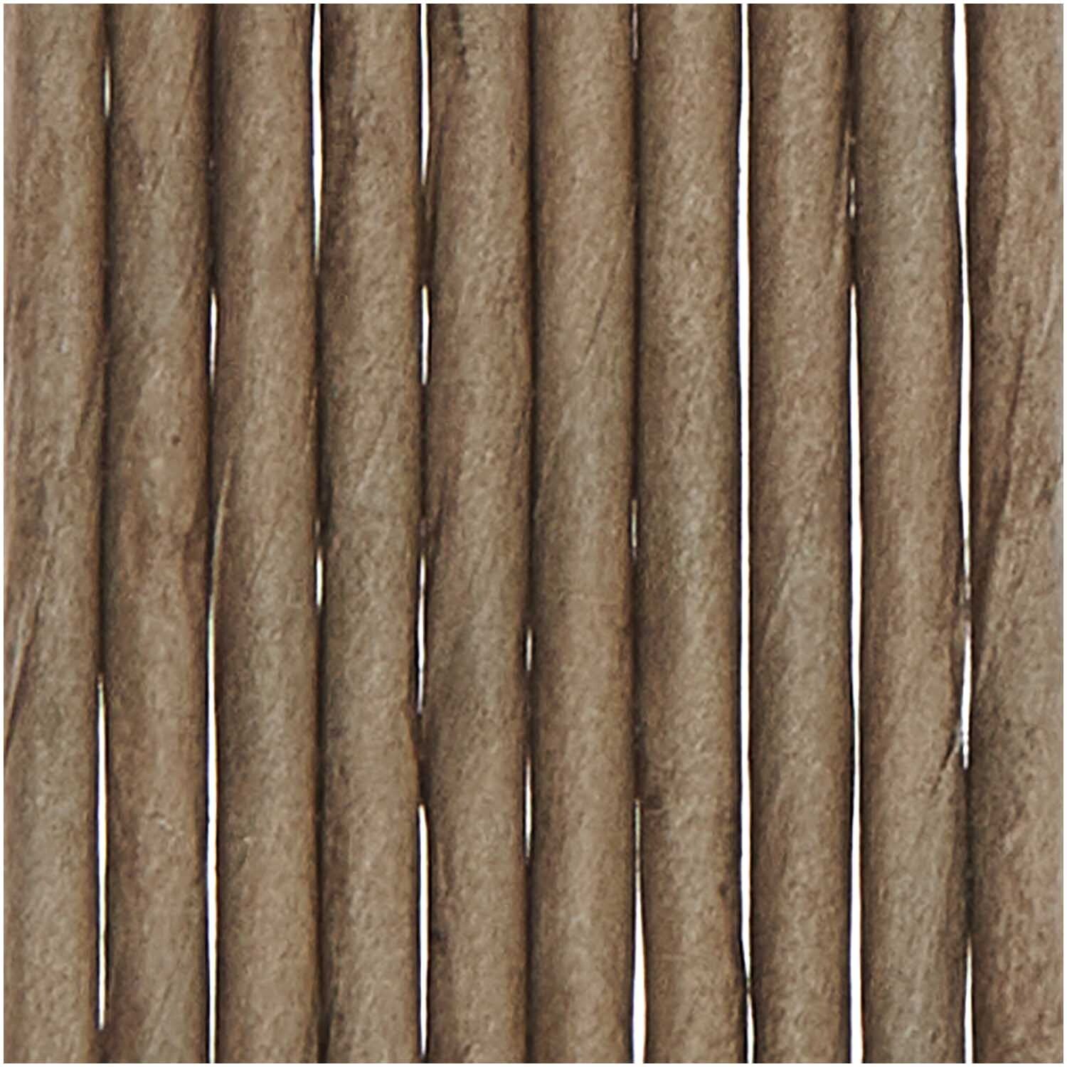 Papierdraht 1,8mm 1m 10 Stück Farbe Taupe von Rico Design Papierdraht 1,8mm 1m 10 Stück von Rico Design in Taupe, nebeneinander liegend, ideal für kreative Projekte.
