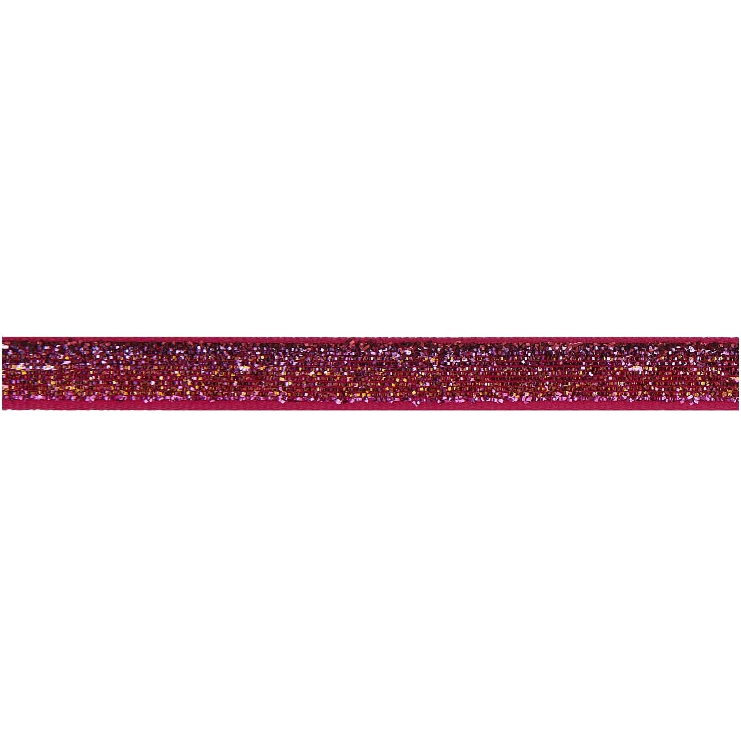 Paper Poetry Glitzerband 10mm 3m Farbe Pink von Rico Design Paper Poetry Glitzerband 10mm 3m in funkelndem Pink von Rico Design, ideal für kreative Bastelprojekte.