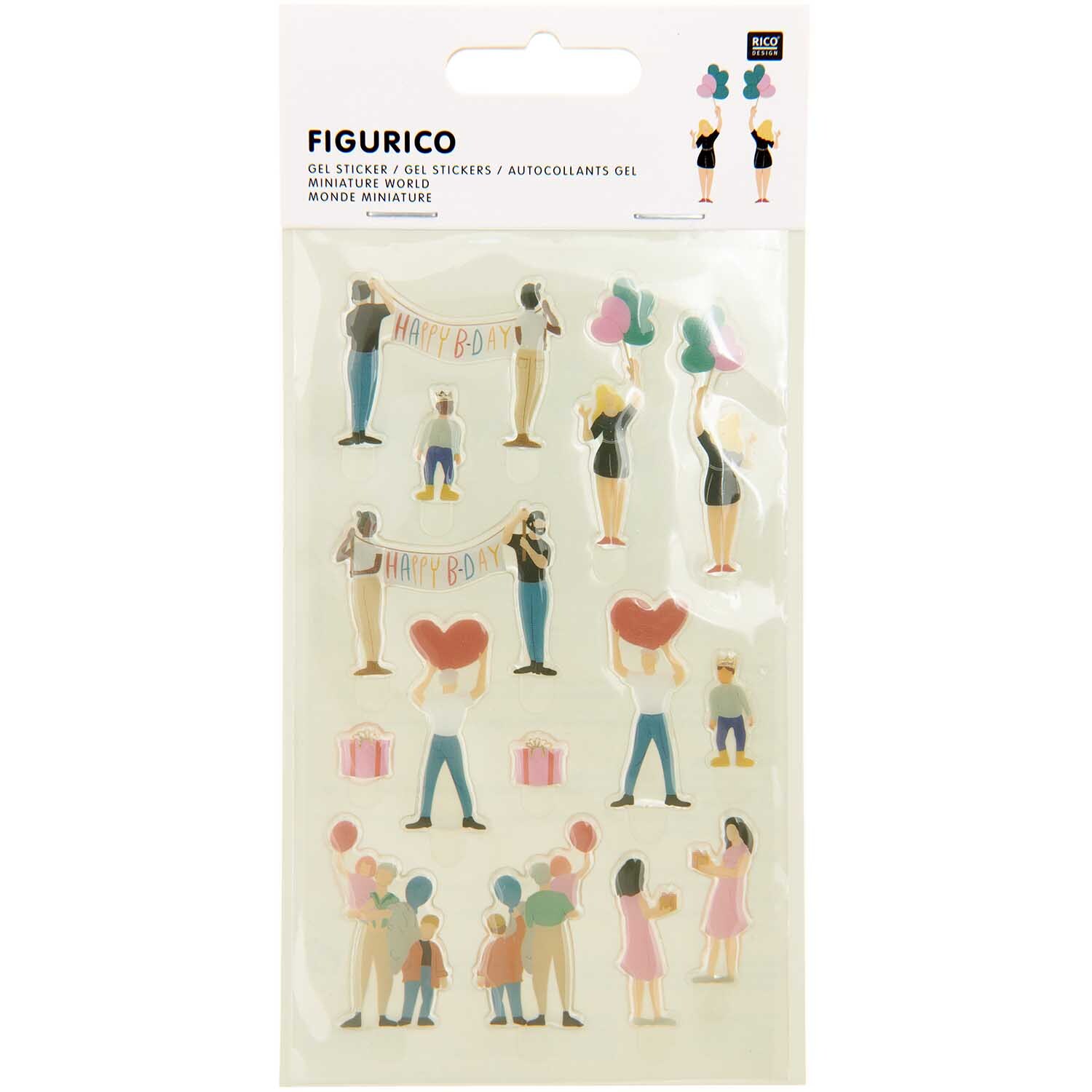 Figurico Gelsticker Geburtstag von Rico Design