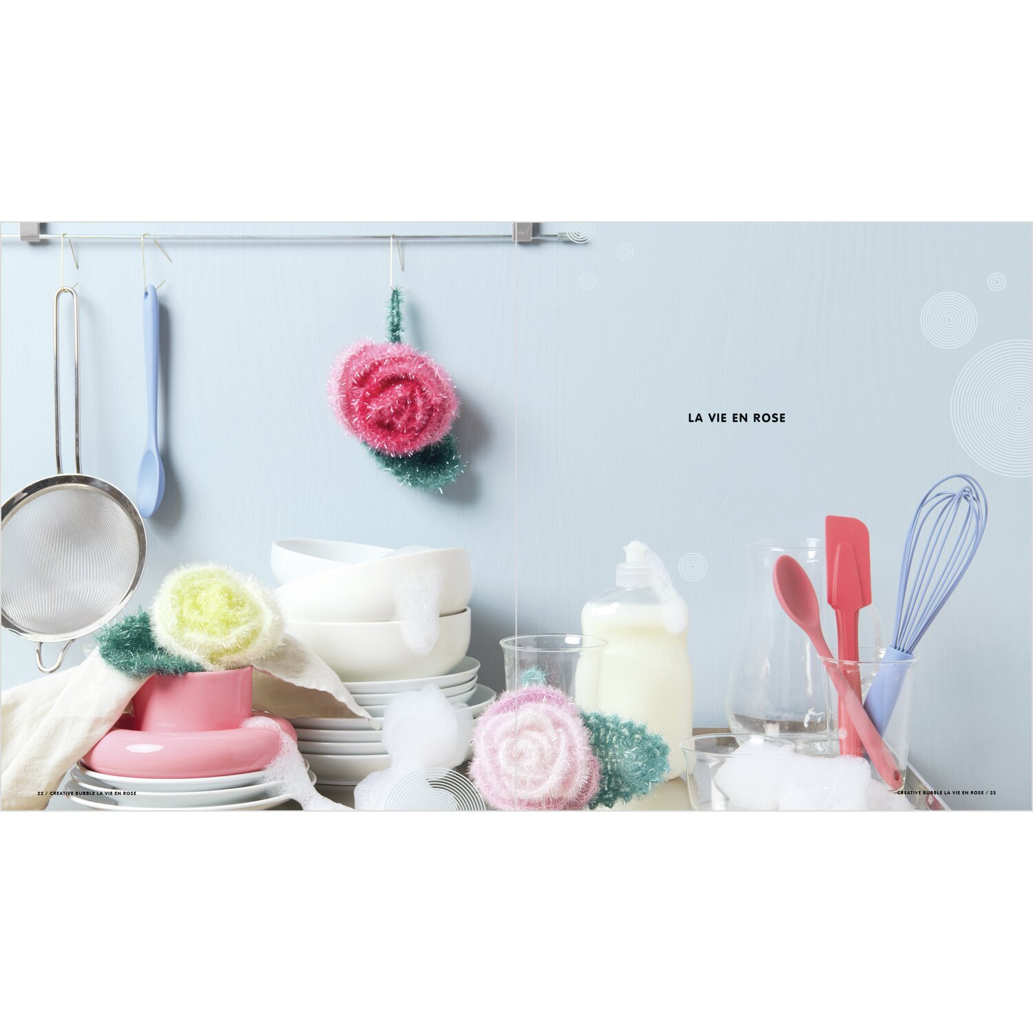 Creative Bubble - La Vie En Rose Sprachauswahl deutsch von Rico Design