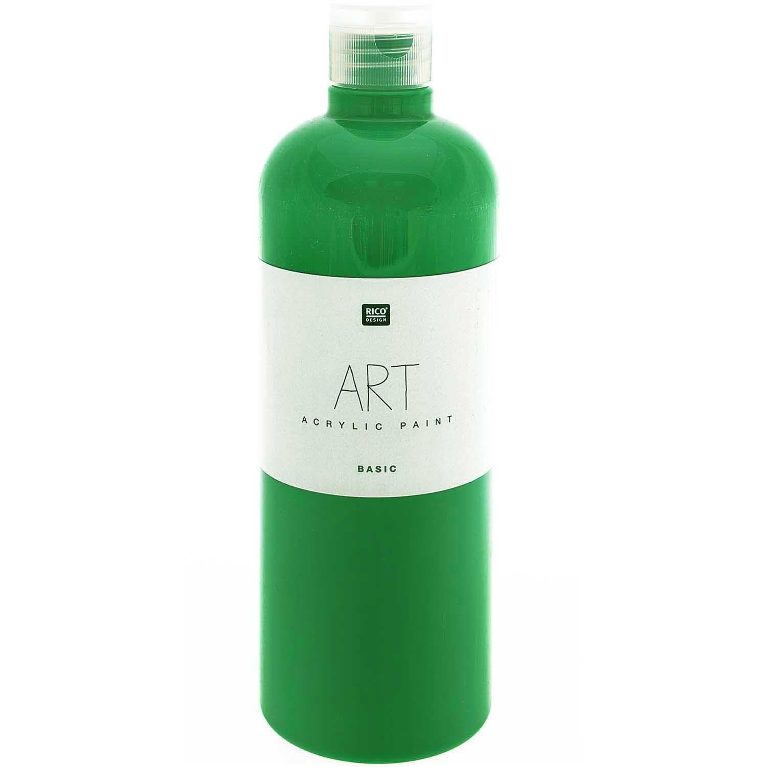 ART Künstler Acrylfarbe 750ml Farbe Grün von Rico Design ART Künstler Acrylfarbe 750ml in leuchtendem Grün von Rico Design, ideal für kreative Projekte.