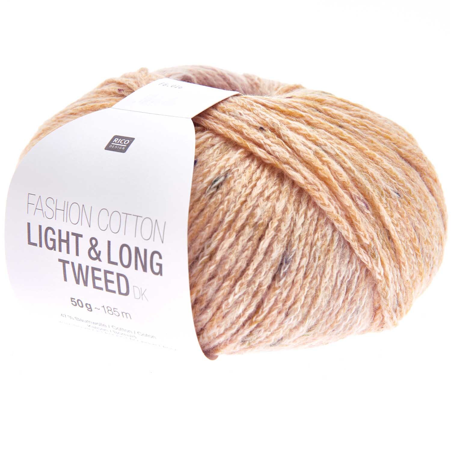 Fashion Cotton Light & Long Tweed dk Fashion Cotton Light & Long Tweed dk