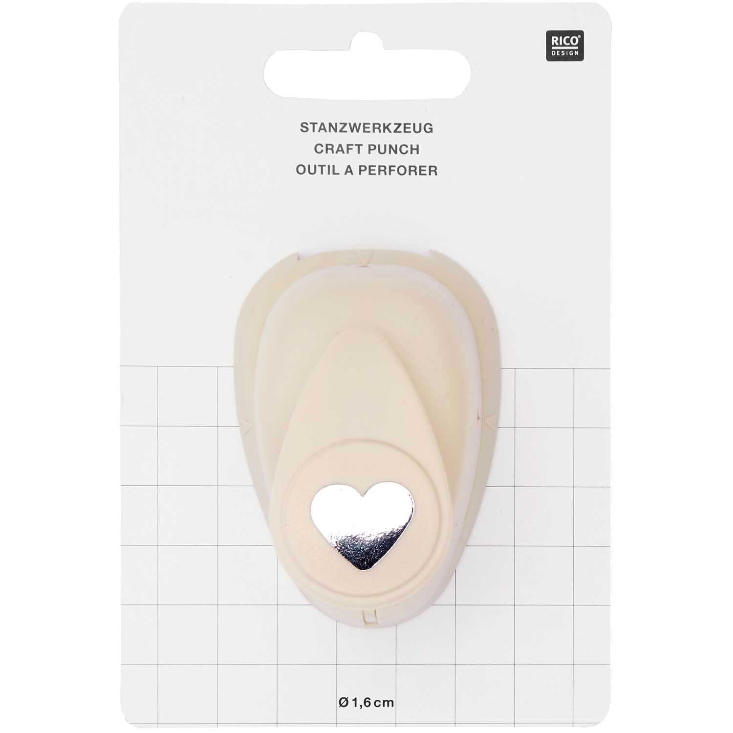 Paper Poetry Stanzer Herz S 1,6cm von Rico Design