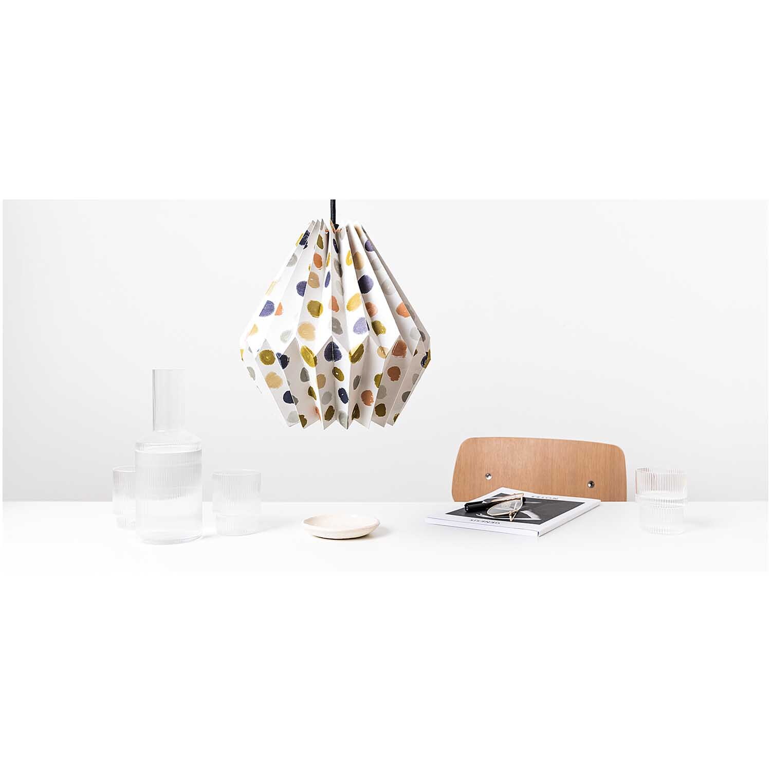 Paper Poetry Motivkarton Crafted Nature Blumen blau 50x70cm von Rico Design