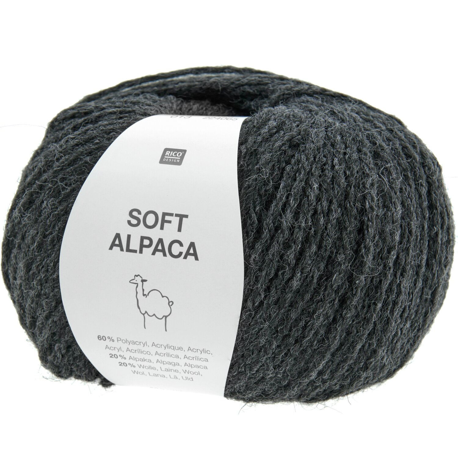 Alpaga doux 50g 125m Couleur Ardoise from Rico Design Alpaga doux 50g 125m Couleur Ardoise from Rico Design
