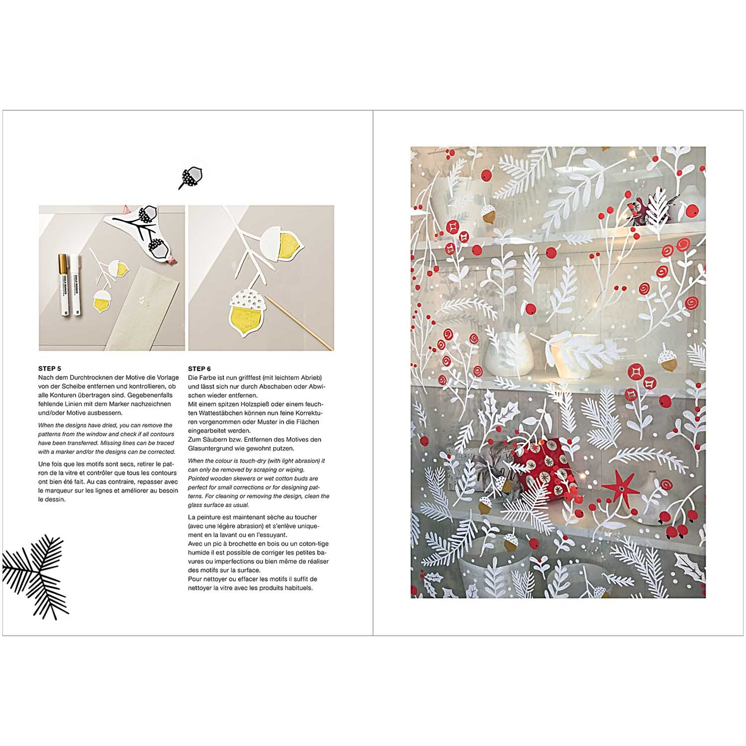 Vorlagenmappe Classical Christmas Fenster- und Glasmalerei mit Kreidestiften von Rico Design Vorlagenmappe Classical Christmas: Fenster- und Glasmalerei mit Kreidestiften, festliche Motive in Rot und Weiß von Rico Design.