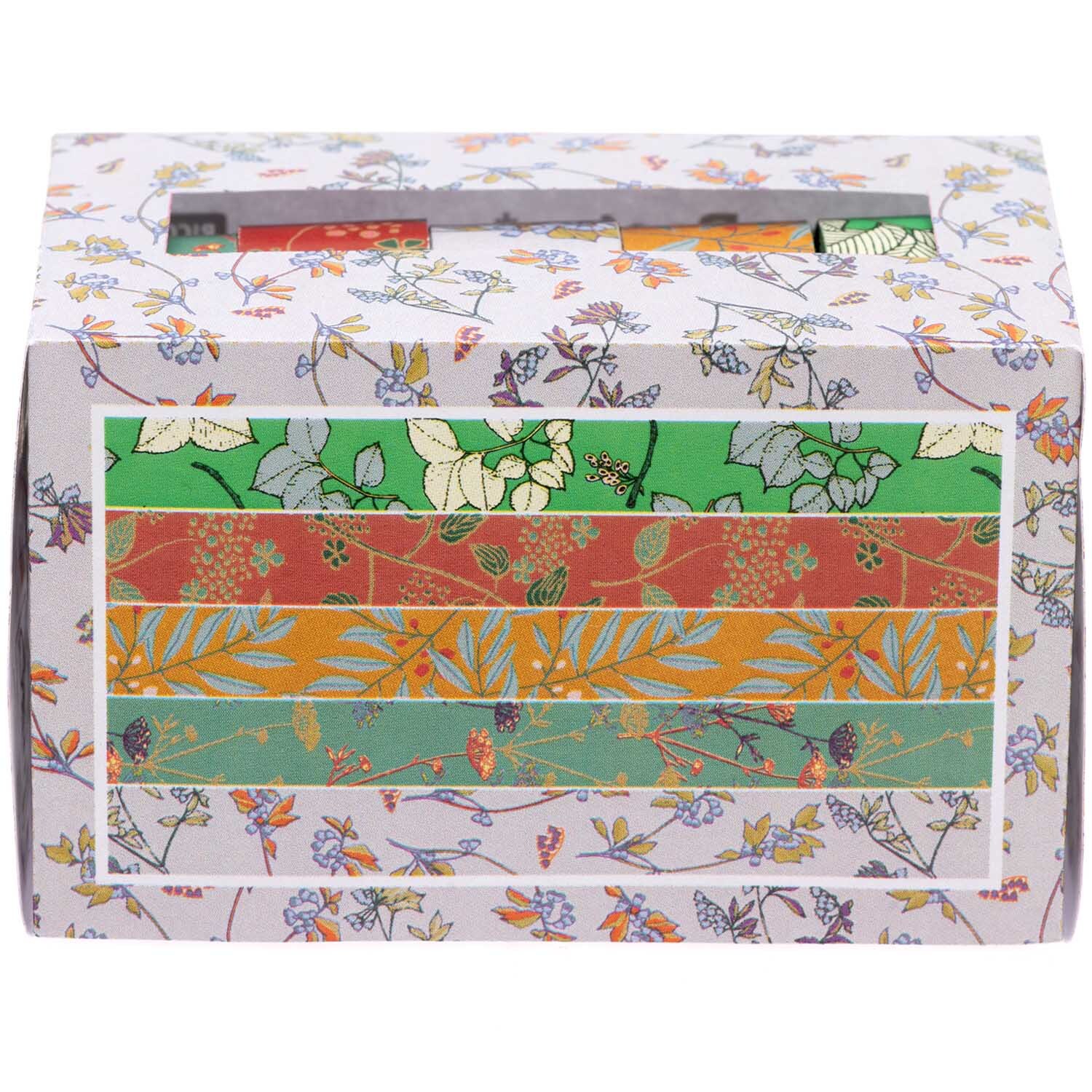 Paper Poetry Tape Set Funny Fall 5-teilig von Rico Design Paper Poetry Tape Set Funny Fall, 5-teilig. Bunte Klebebänder in floralen Mustern, ideal für kreative Projekte.