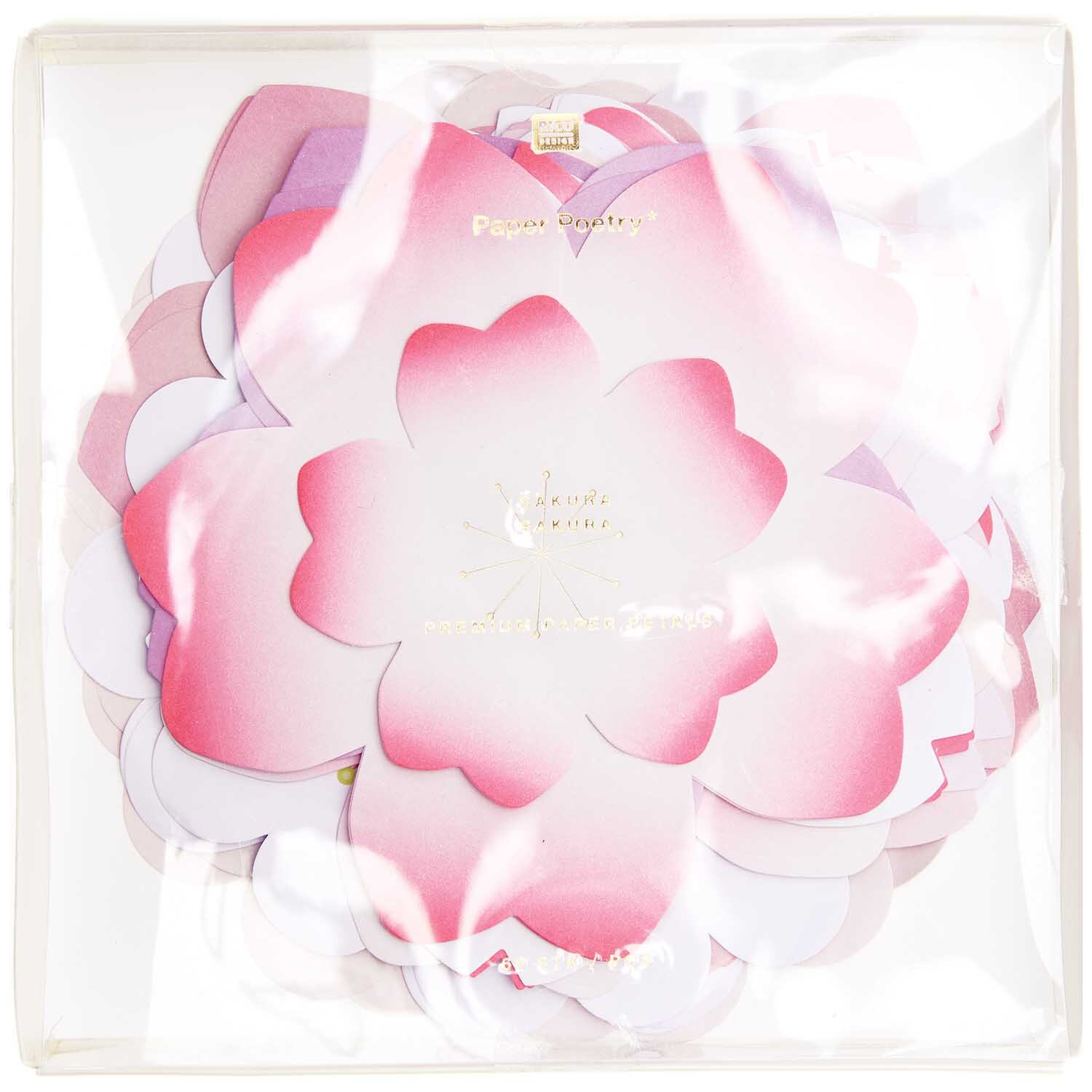 Paper Poetry Papierblüten Luxury Sakura 10-15cm 60 Stück von Rico Design