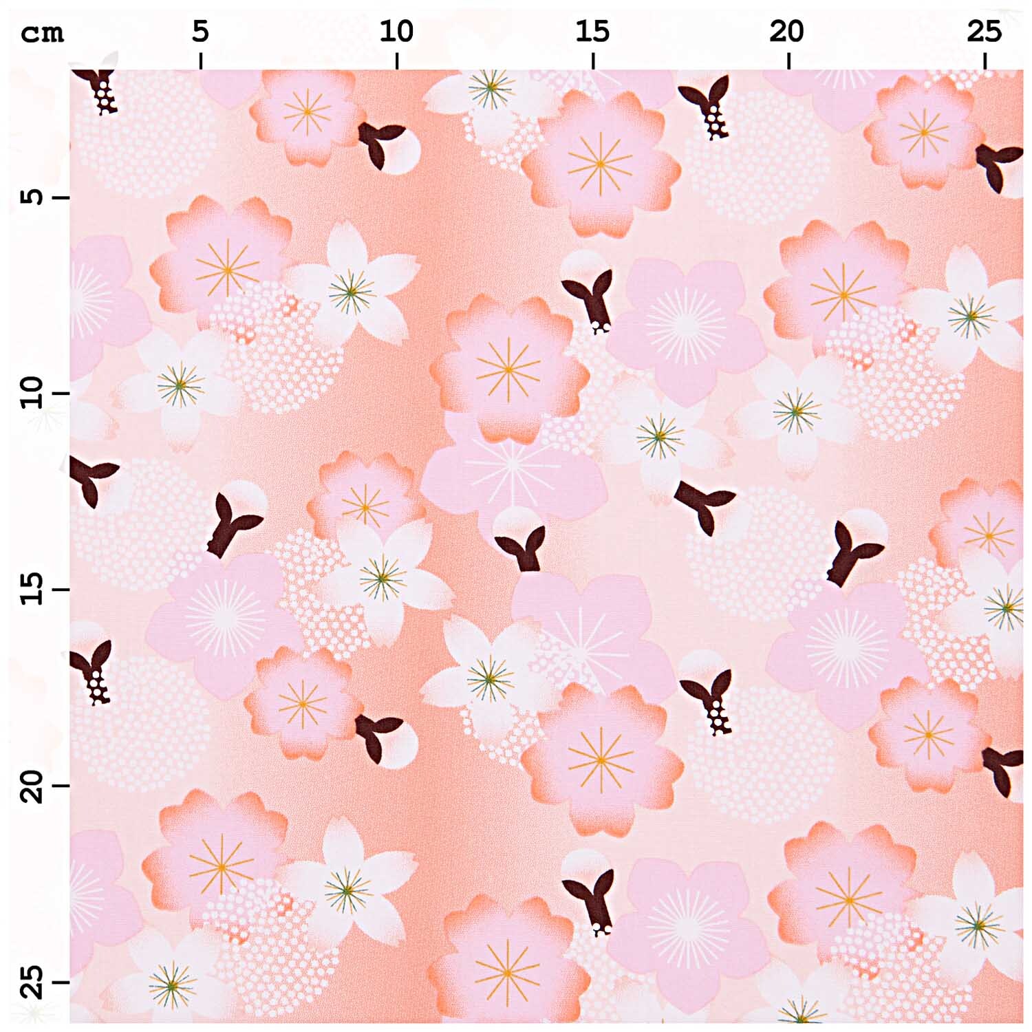 Stoffabschnitt Baumwoll-Popelin Kirschblüten Mix 50x140cm von Rico Design Stoffabschnitt Baumwoll-Popelin Kirschblüten Mix 50x140cm mit zarten rosa und weißen Blüten auf einem pastellfarbenen Hintergrund von Rico Design.