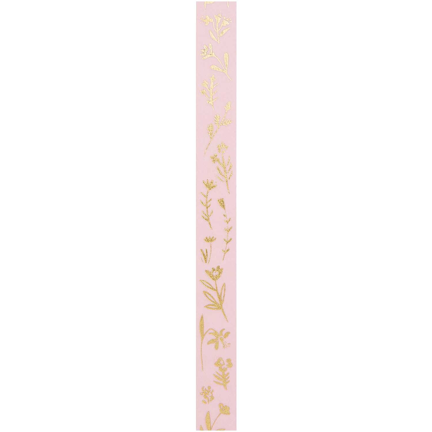 Paper Poetry Tape Bunny Hop Streublumen rosa 1,5cm 10m von Rico Design Paper Poetry Tape Bunny Hop mit zarten Streublumenmuster in Rosa, ideal für kreative Bastelprojekte.