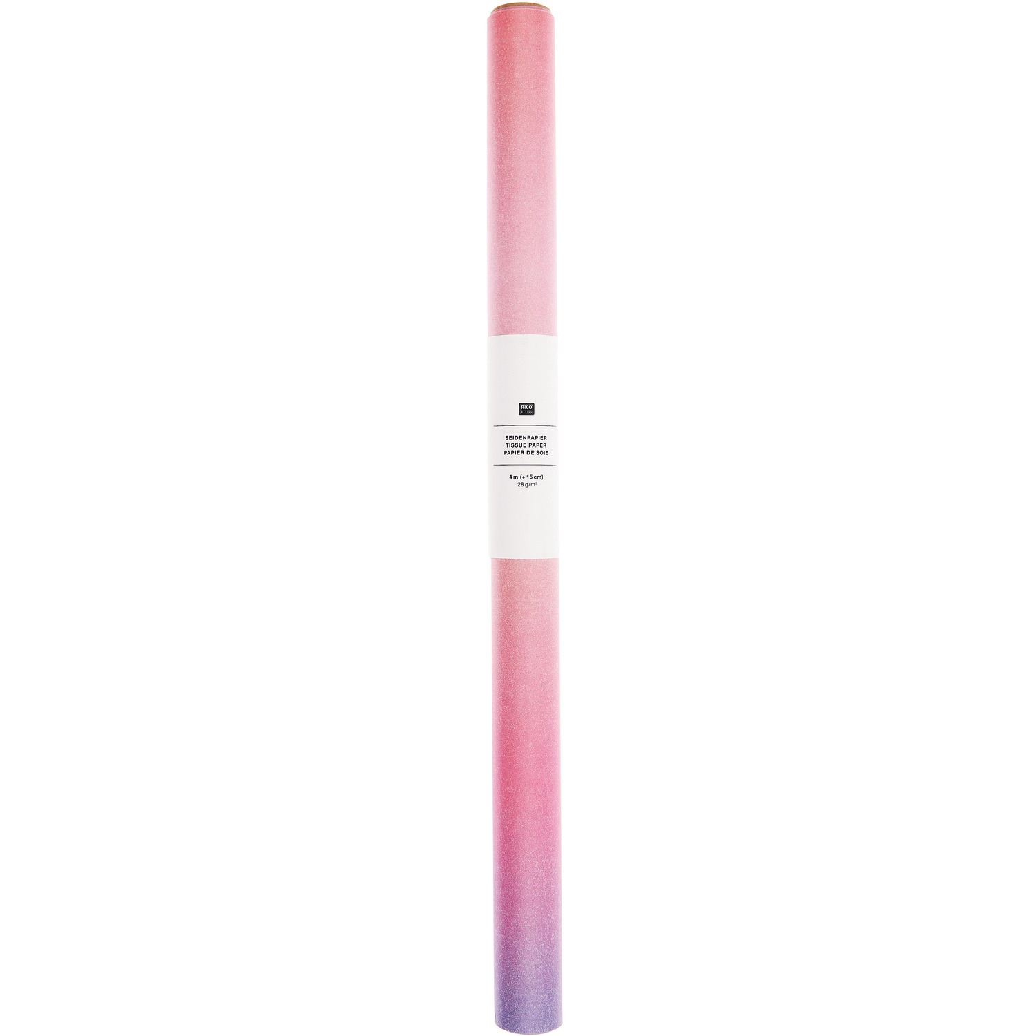 Seidenpapier Farbverlauf Rosa  4m 28g/m² von Rico Design