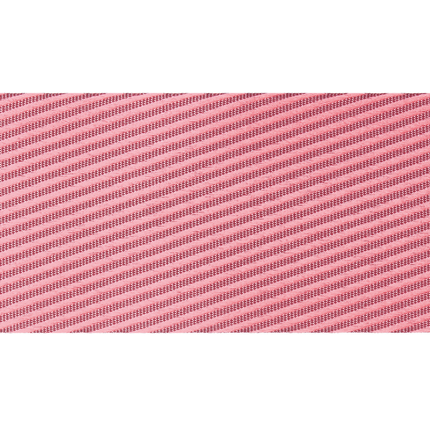 Paper Poetry Webband mit diagonalen Streifen in Mauve und Neon Pink, 50mm breit, 3m lang.