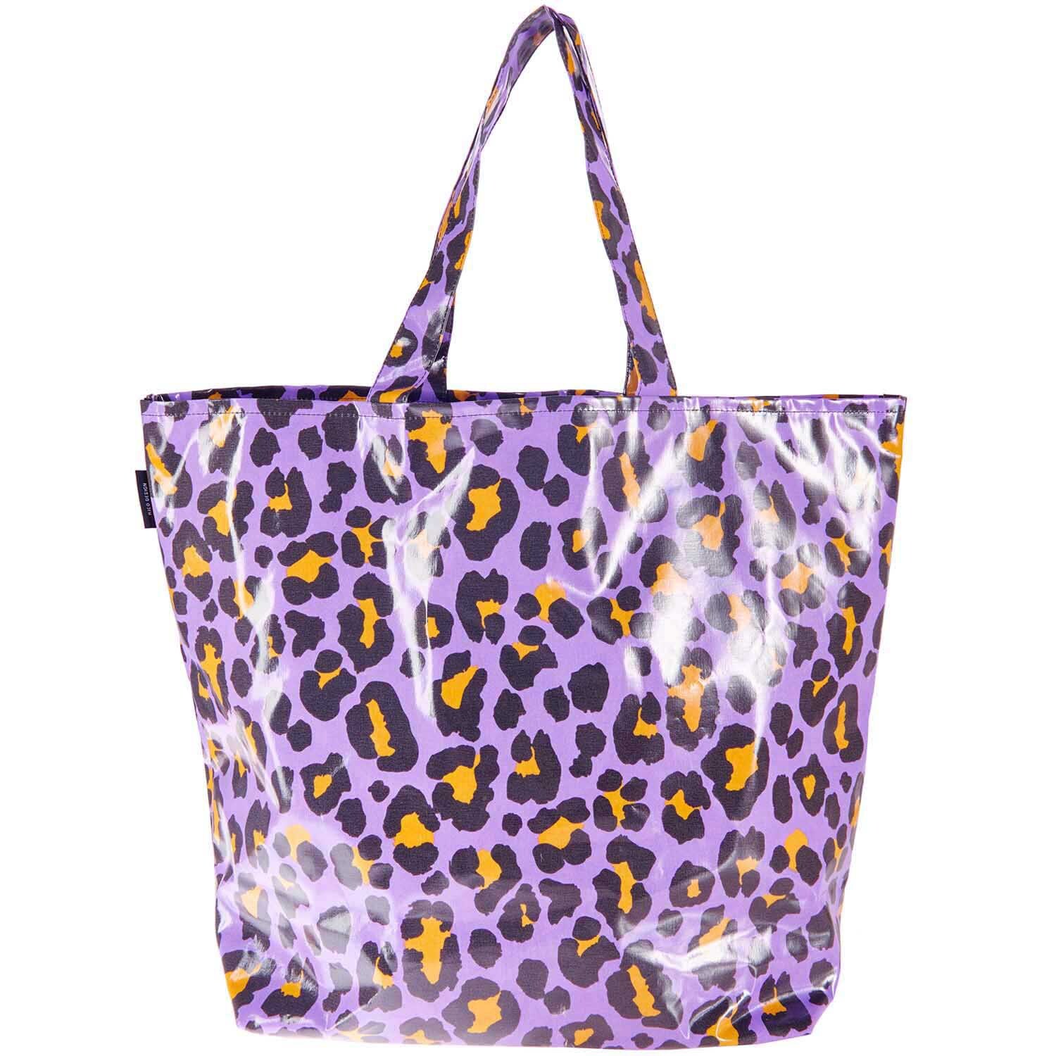 PVC-Shopper Acid Leo lila 41x55x19cm von Rico Design