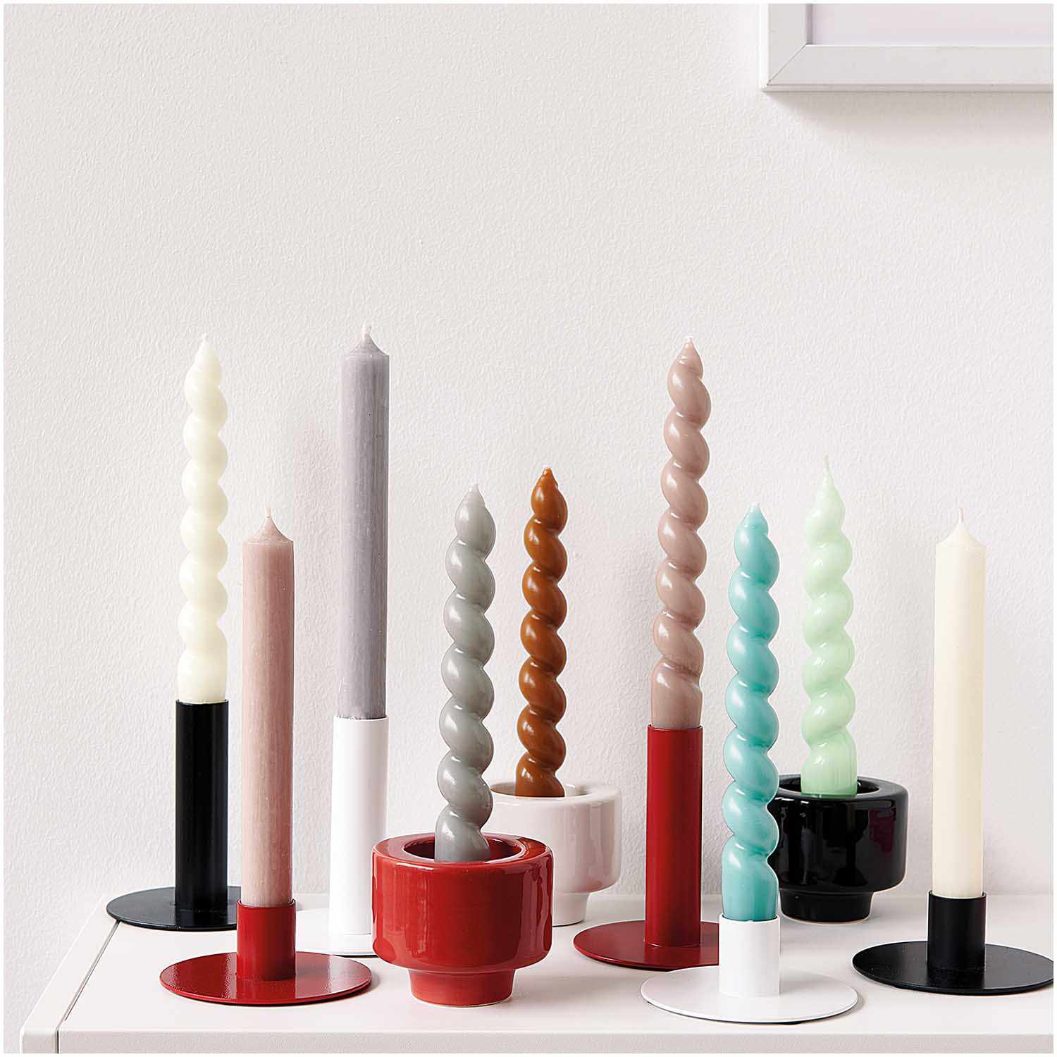Kerzenständer weiß von Rico Design