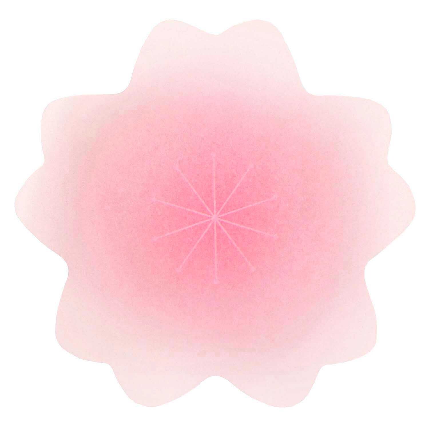 Paper Poetry Haftnotizen in Kirschblütenform, rosa, von Rico Design. Ideal für Notizen, 50 Blatt.