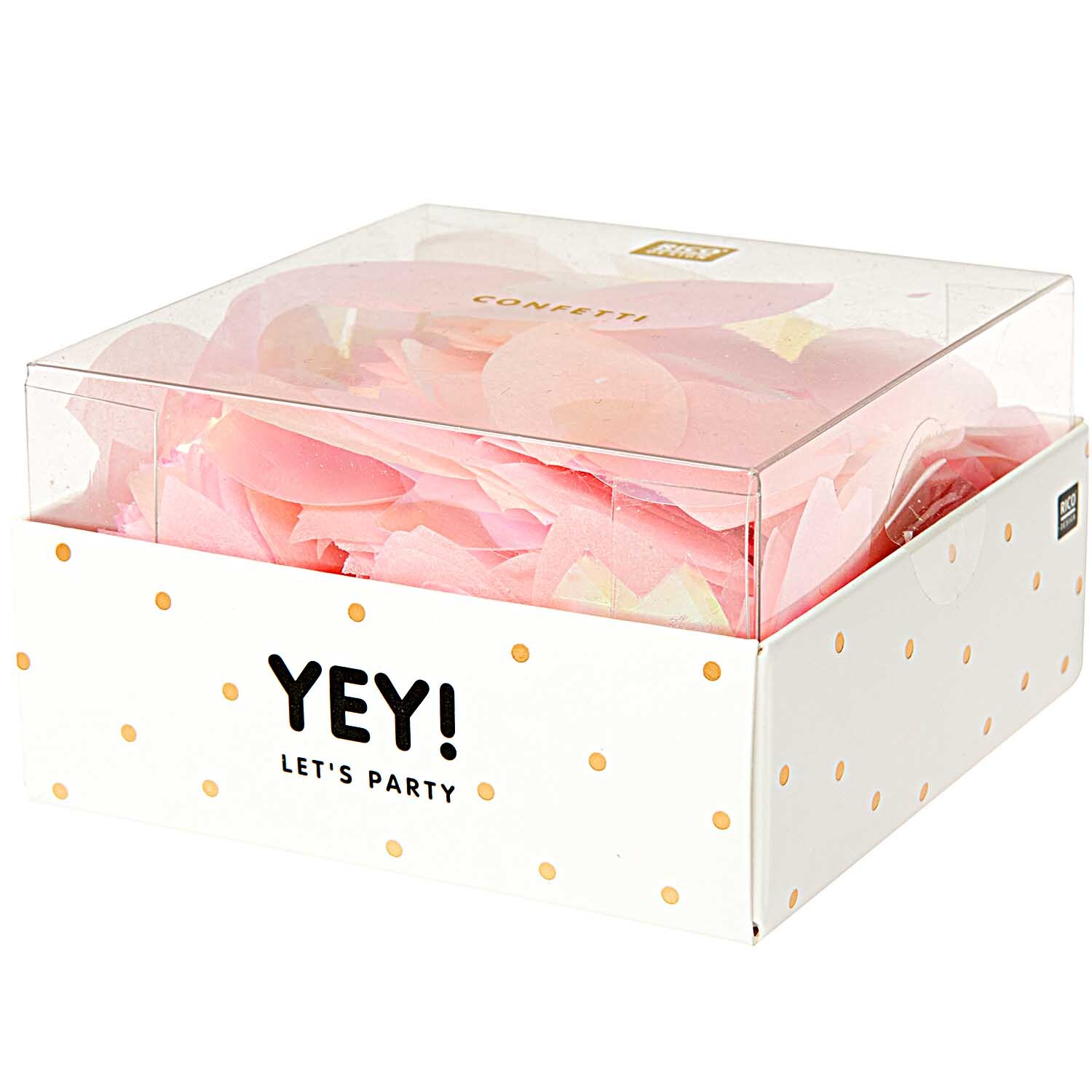 Konfetti Kirschblüten rosa irisierend 20g von Rico Design