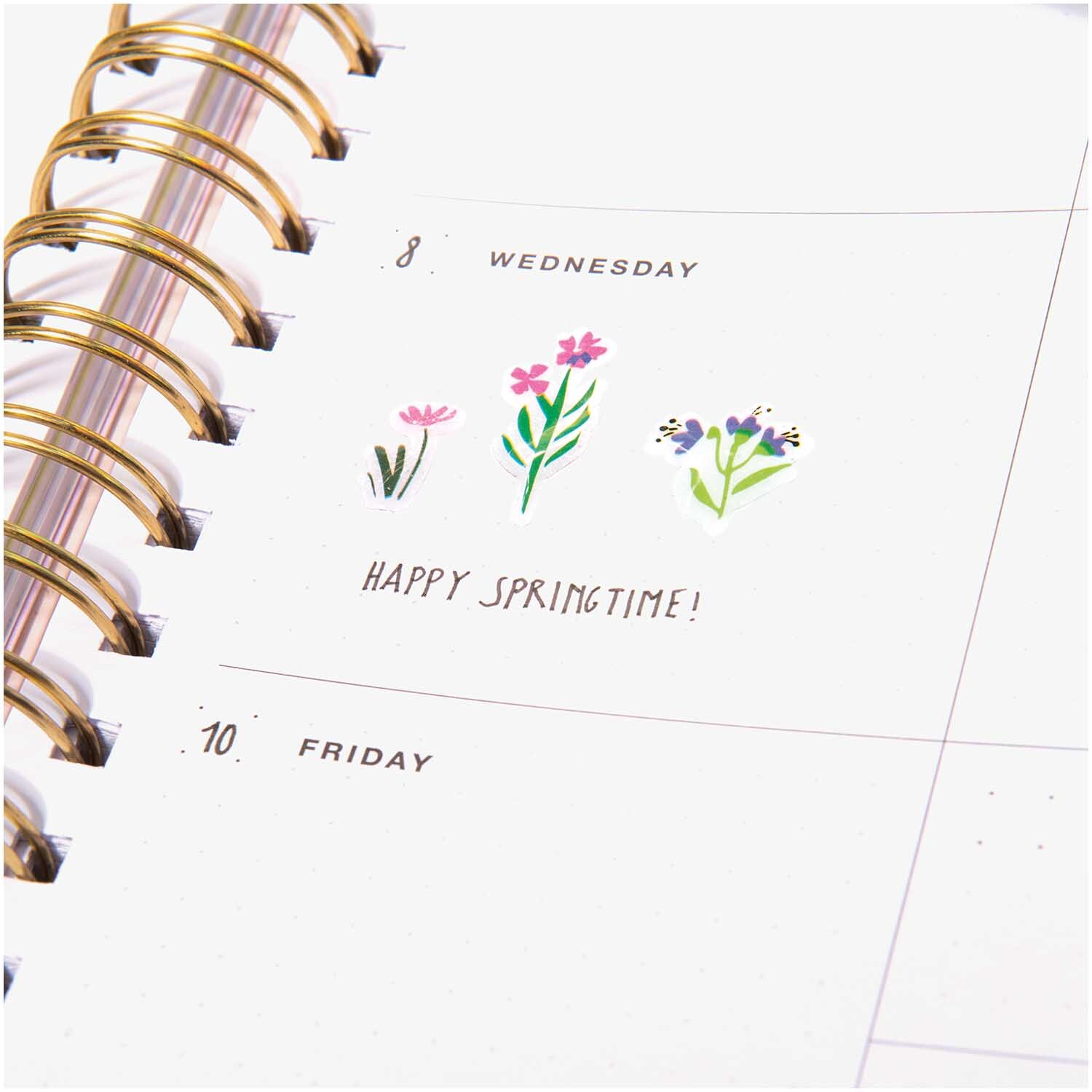 Paper Poetry Gelsticker Bunny Hop Streublumen von Rico Design