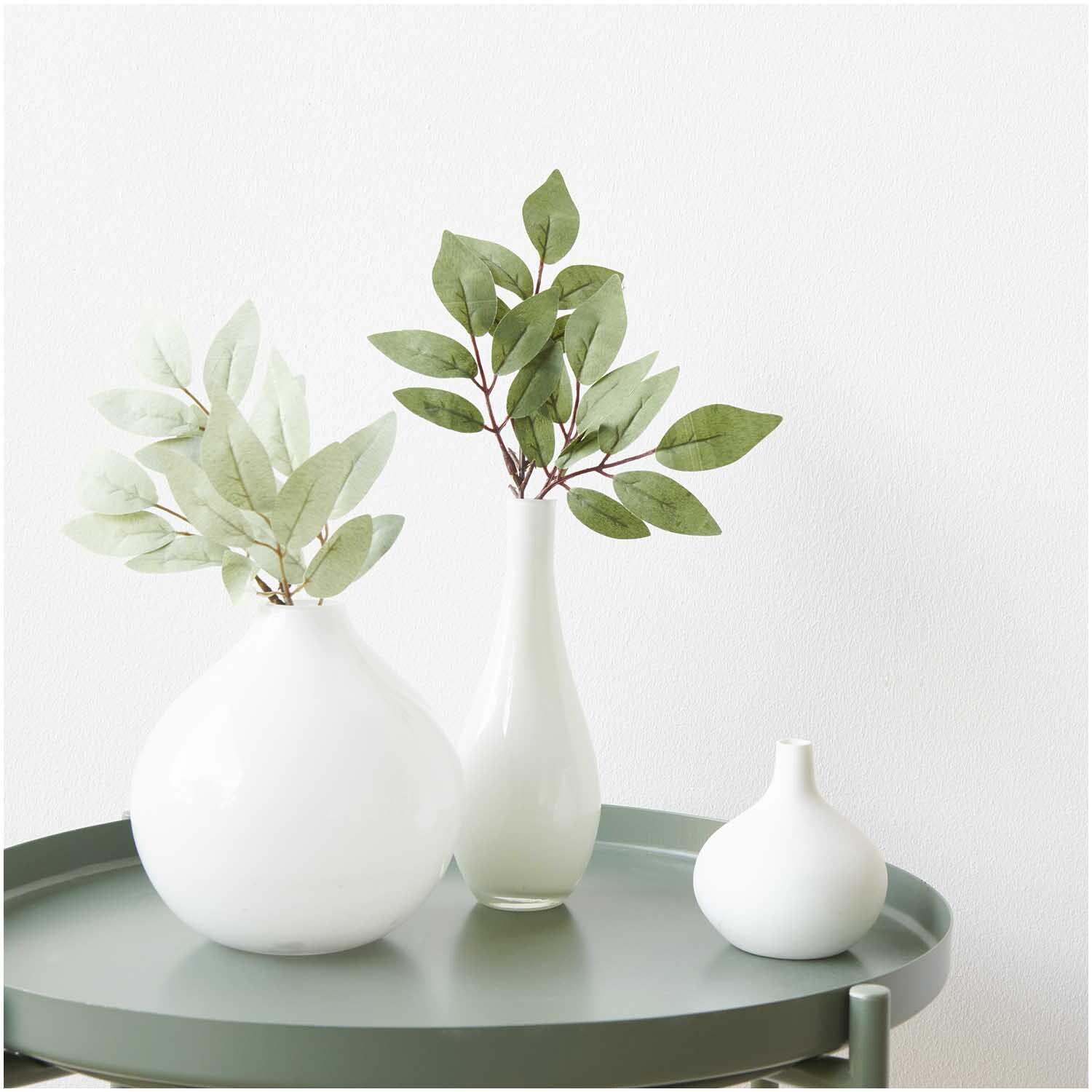 Lorbeerzweig 26cm pastellgrün von Rico Design