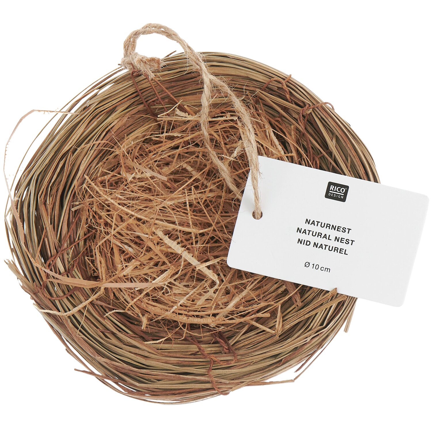 Naturnest mit Gras von Rico Design
