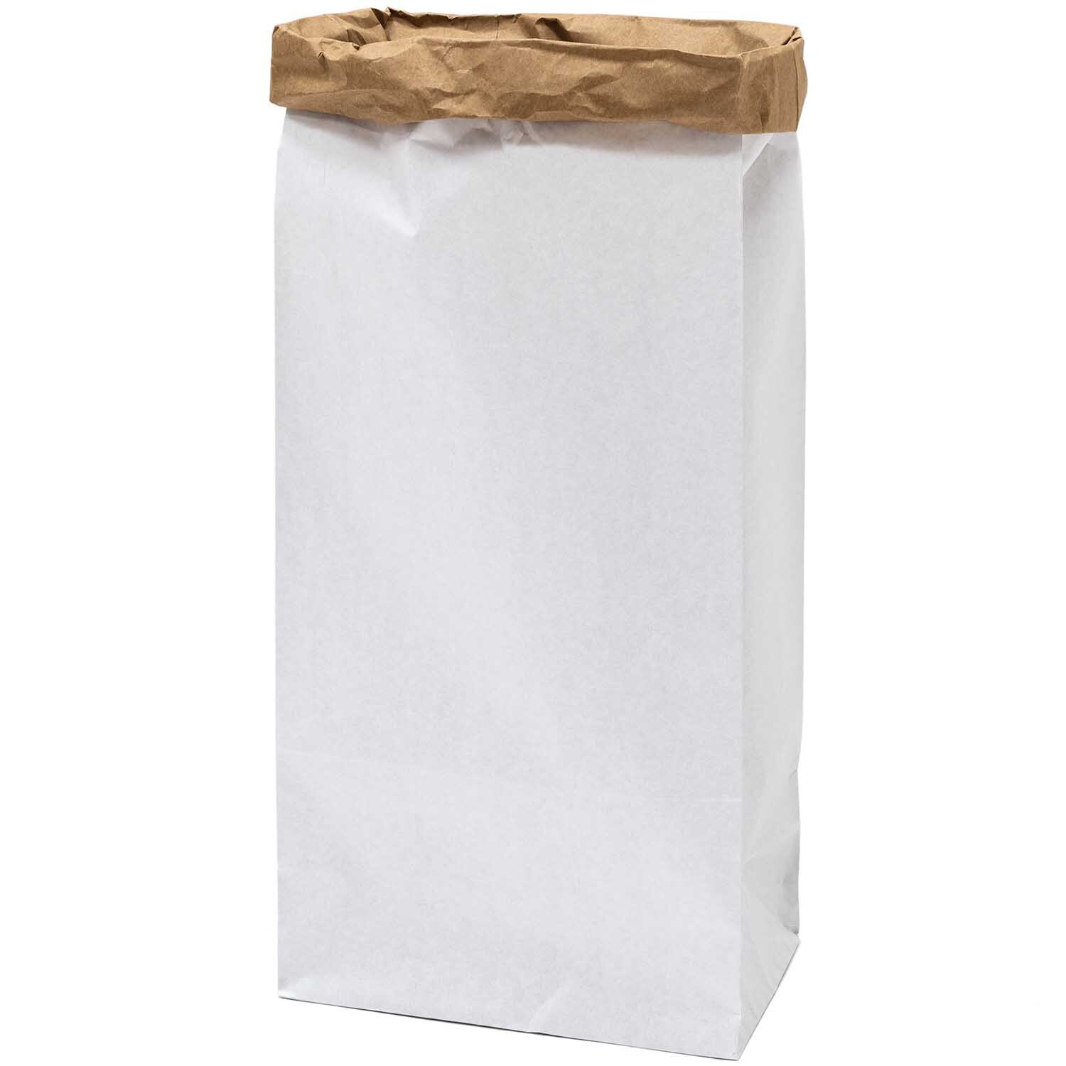 Paper Poetry Maxi-Blockbodenbeutel XL 76x32x18cm 1 Stück Farbe Weiß-Braun von Rico Design Paper Poetry Maxi-Blockbodenbeutel XL in Weiß-Braun, 76x32x18cm, ideal für Geschenke.