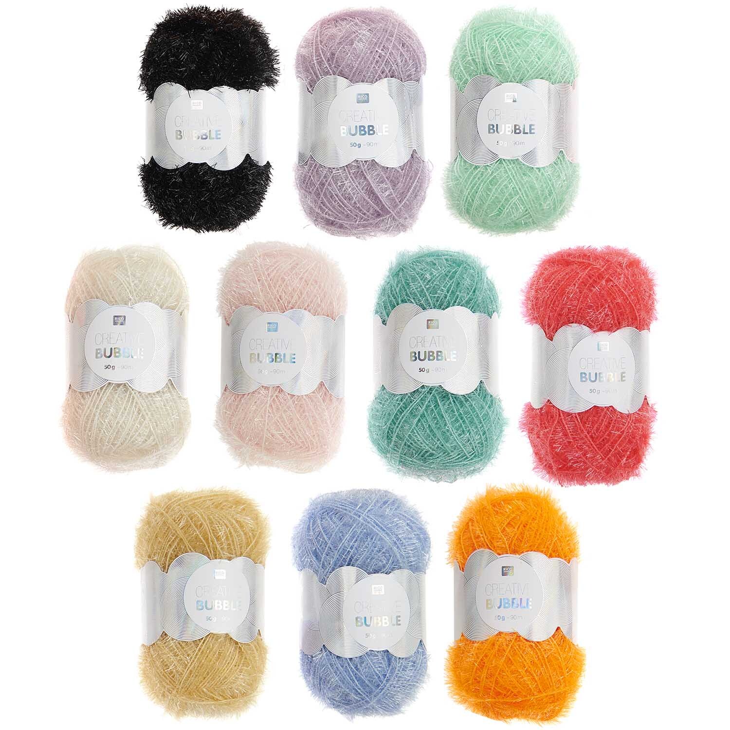 Creative Bubble Set Crazy Bubble Gang 10x50g von Rico Design