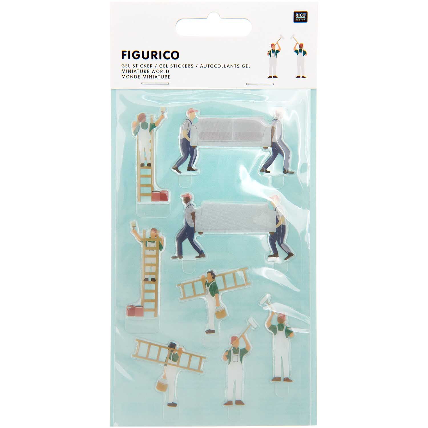 Figurico Gelsticker Umzug von Rico Design