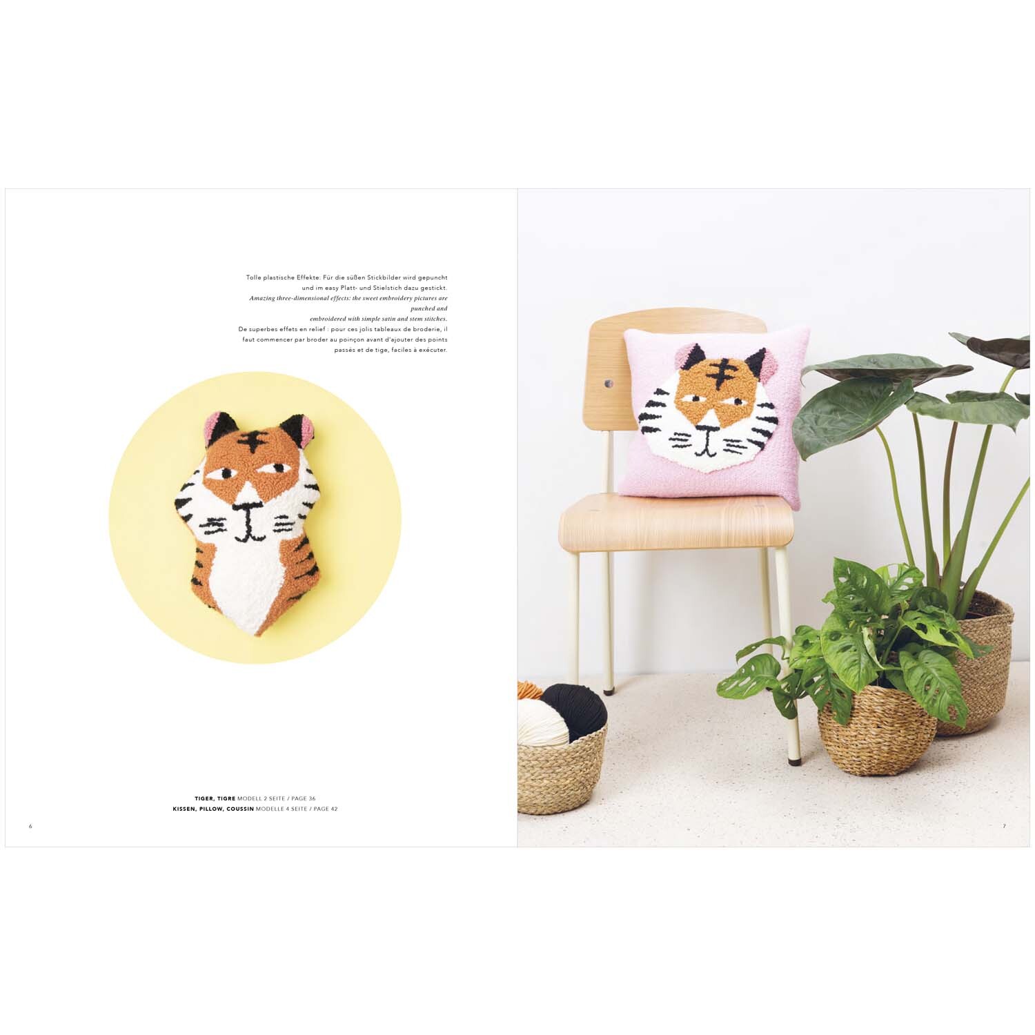 Embroidery book Punch Needle No.3 Loco Loco Embroidery book Punch Needle No.3 Loco Loco