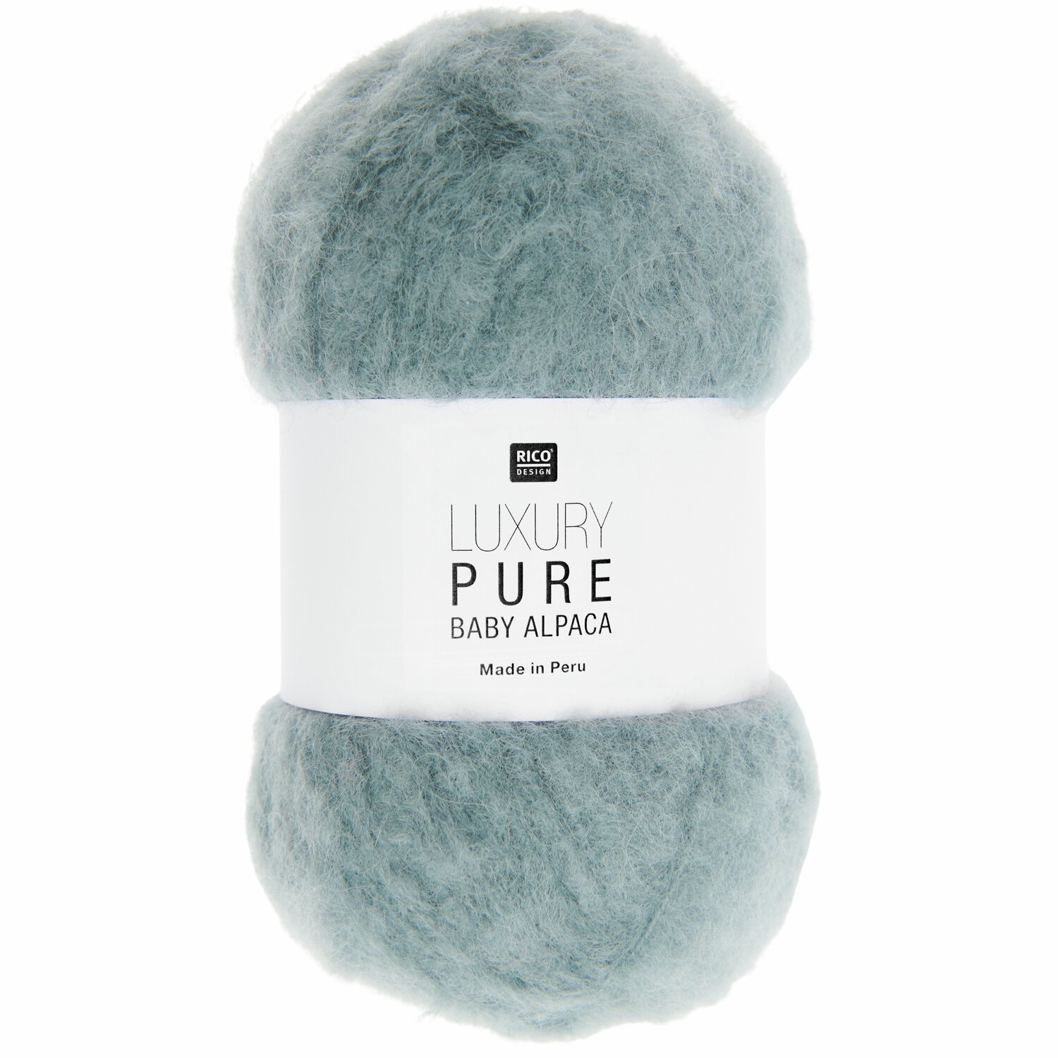 Luxe Pure Baby Alpaca 50g 150m Couleur Bleu fumé from Rico Design Luxe Pure Baby Alpaca 50g 150m Couleur Bleu fumé from Rico Design