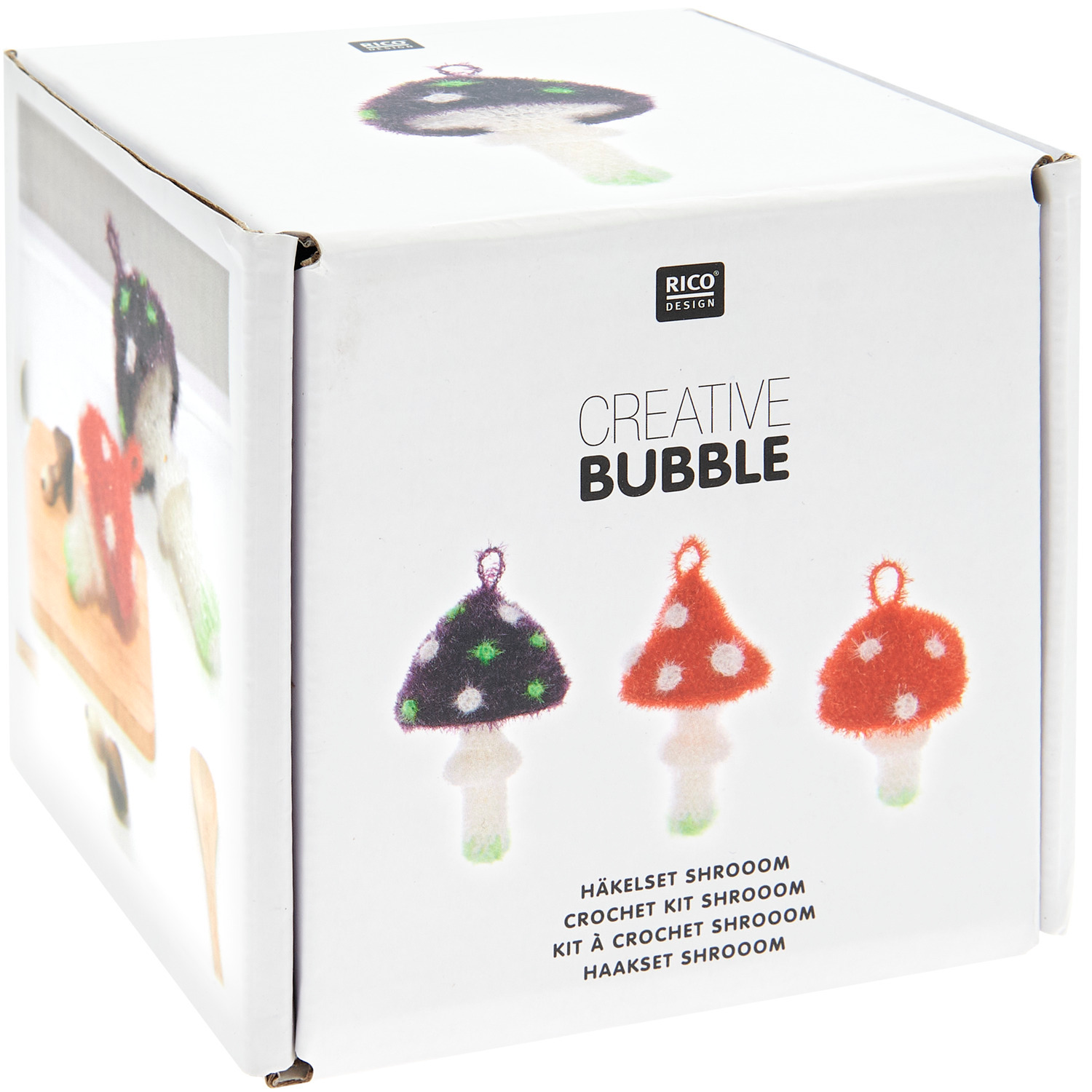 Häkelset Creative Bubble Shrooom von Rico Design