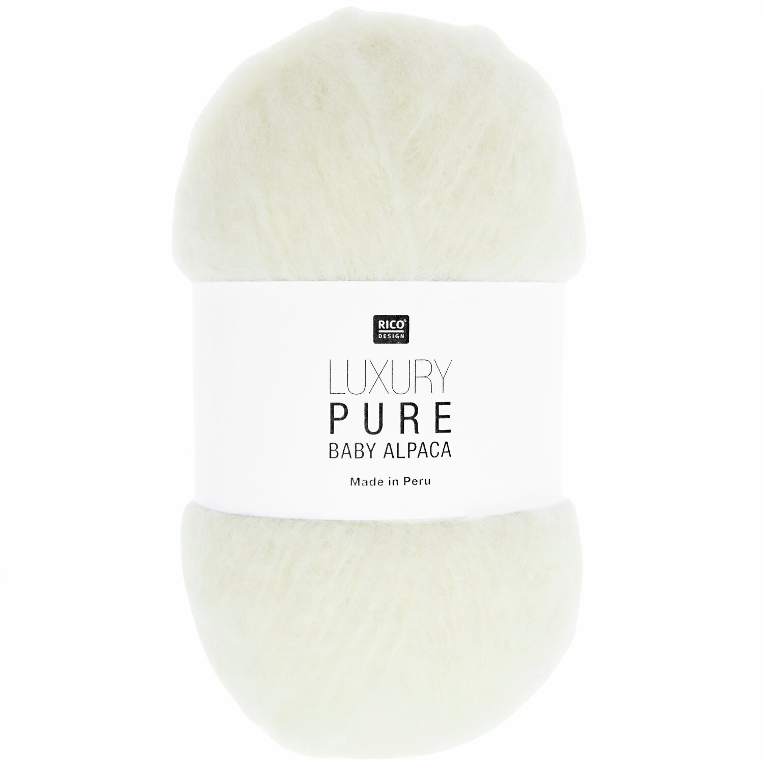 Luxe Pure Baby Alpaca 50g 150m Color Crème from Rico Design