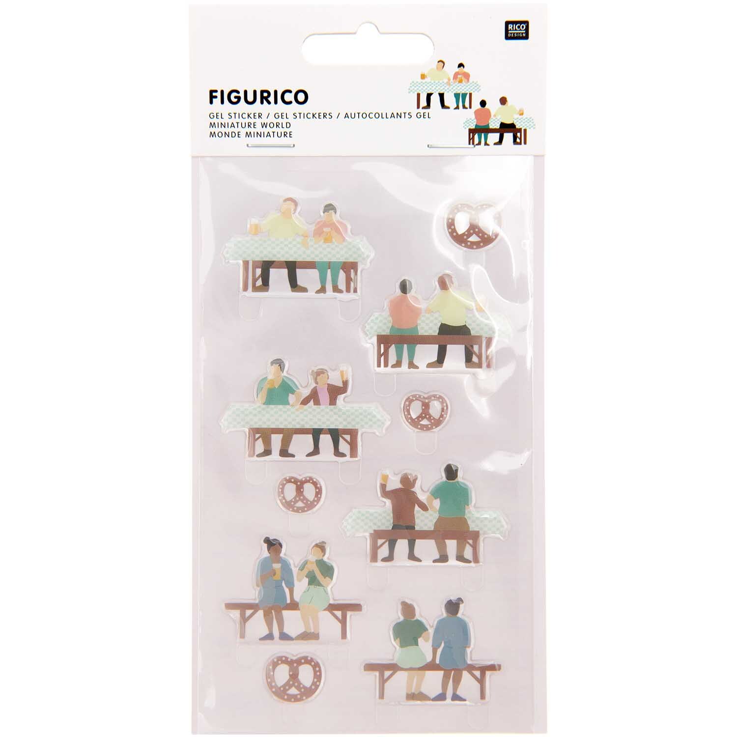 Figurico Gelsticker Biergarten von Rico Design