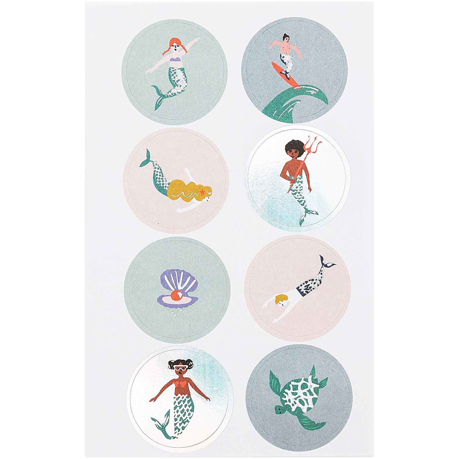 Paper Poetry Sticker Mermaid Meerjungfrauen 70 Stück von Rico Design Paper Poetry Sticker Mermaid Meerjungfrauen 70 Stück zeigen bunte Meerjungfrauen und Meeresmotive. Ideal für kreative Bastelprojekte.