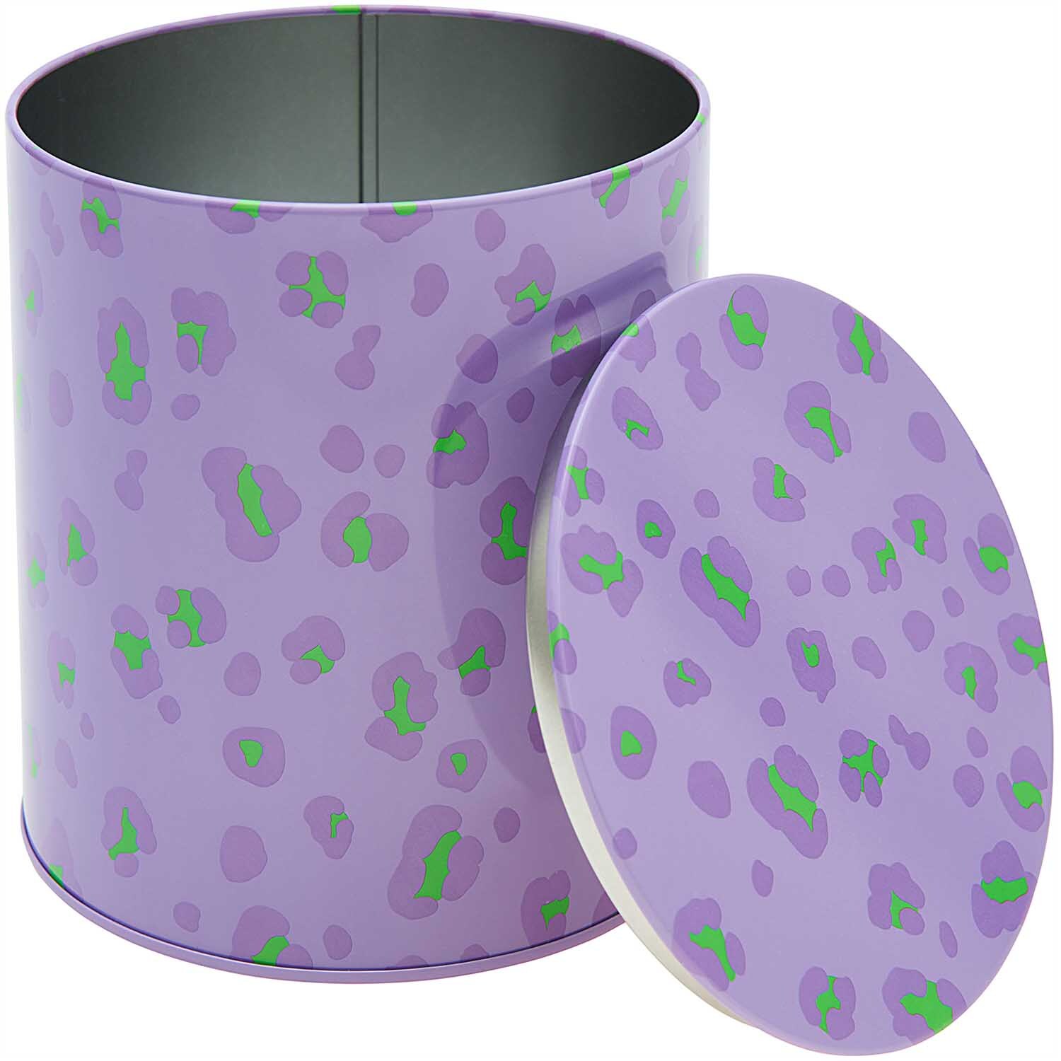 Keksdose Acid Leo 13,6x15,1cm Farbe Flieder von Rico Design
