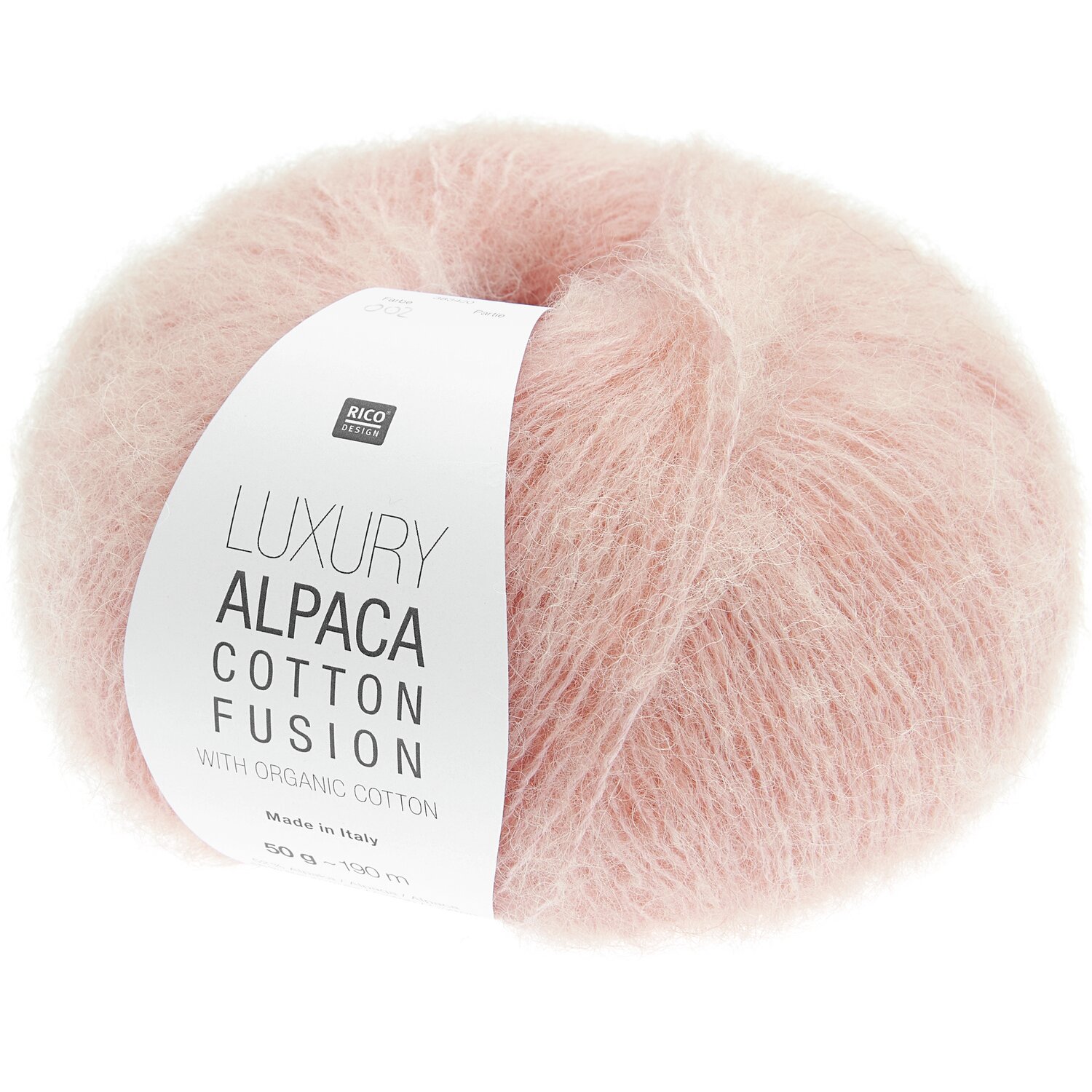 Luxe Alpaca Cotton Fusion 50g 190m Couleur Abricot from Rico Design Luxe Alpaca Cotton Fusion 50g 190m Couleur Abricot from Rico Design