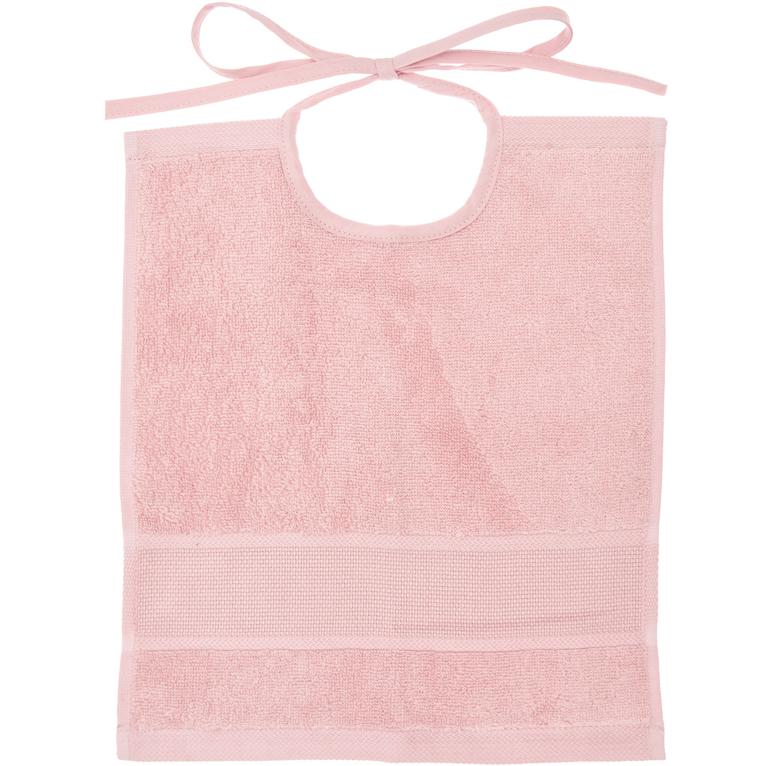 Bavoir 30x34cm, GOTS Couleur Rose from Rico Design Lätzchen in Rosa von Rico Design, 30x34cm, GOTS-zertifiziert. Weiches Material mit Bindebändern.