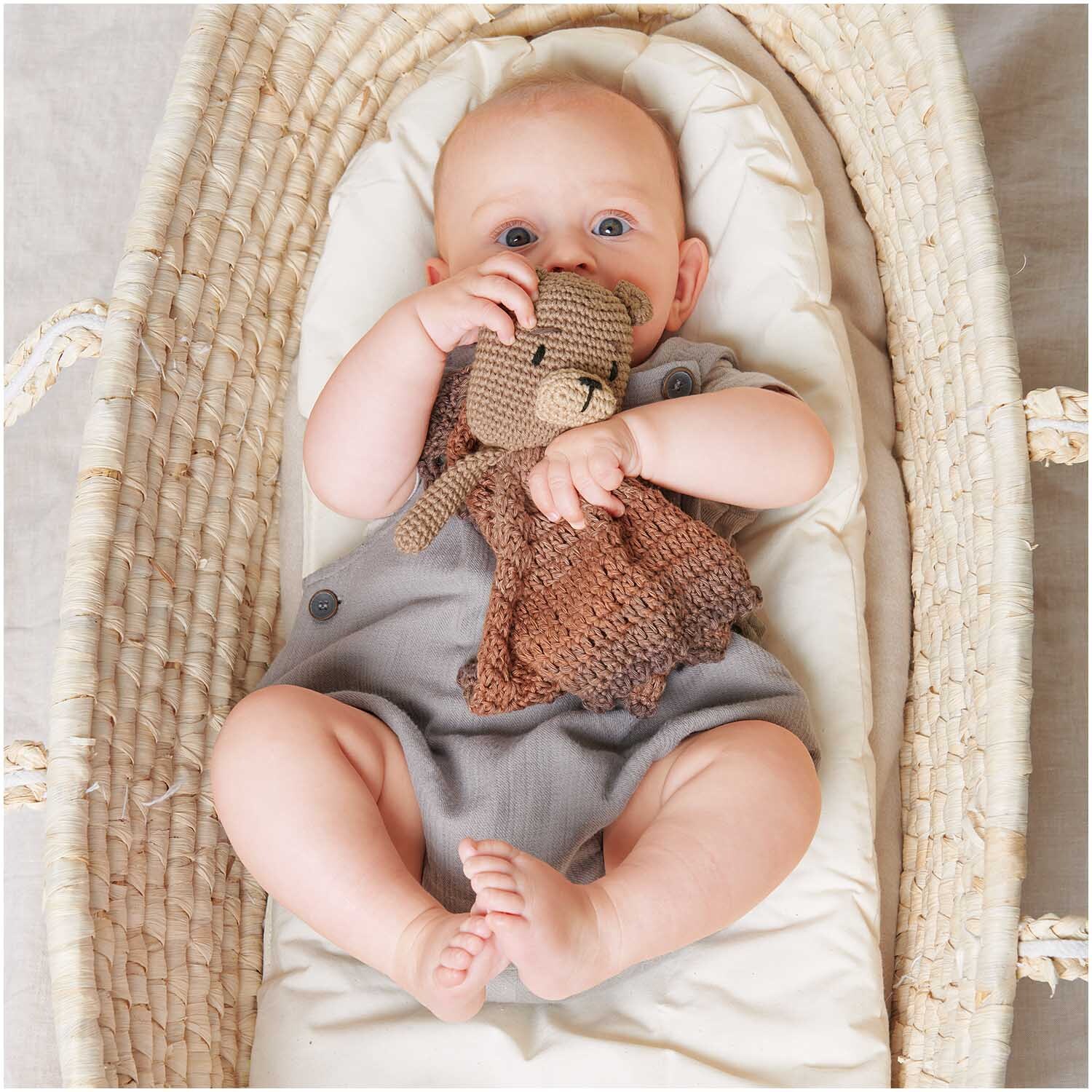 Crochet set Ricorumi Baby Blankies Teddy 8 pieces Crochet set Ricorumi Baby Blankies Teddy 8 pieces