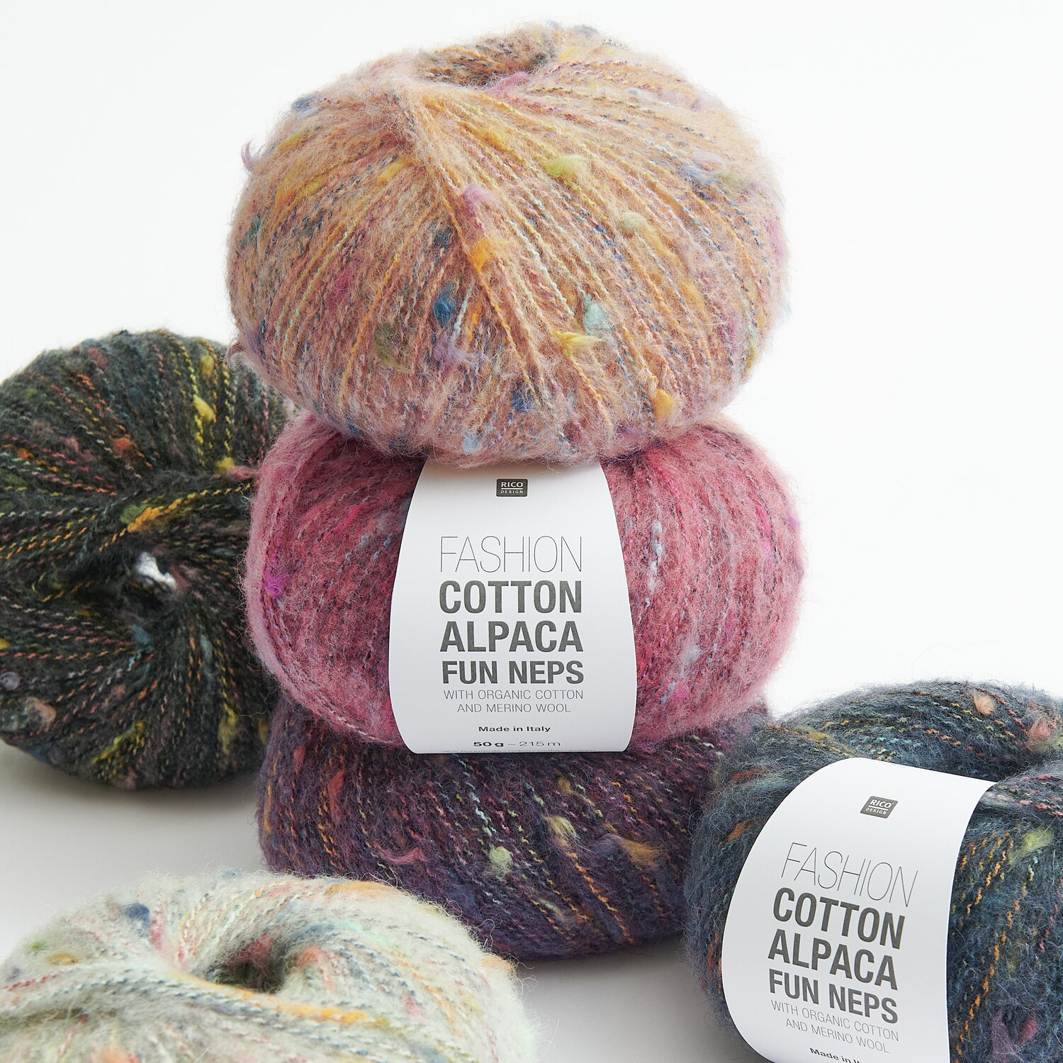 Fashion Cotton Alpaca Fun Neps 50g 215m Couleur Lila from Rico Design Fashion Cotton Alpaca Fun Neps 50g 215m Couleur Lila from Rico Design