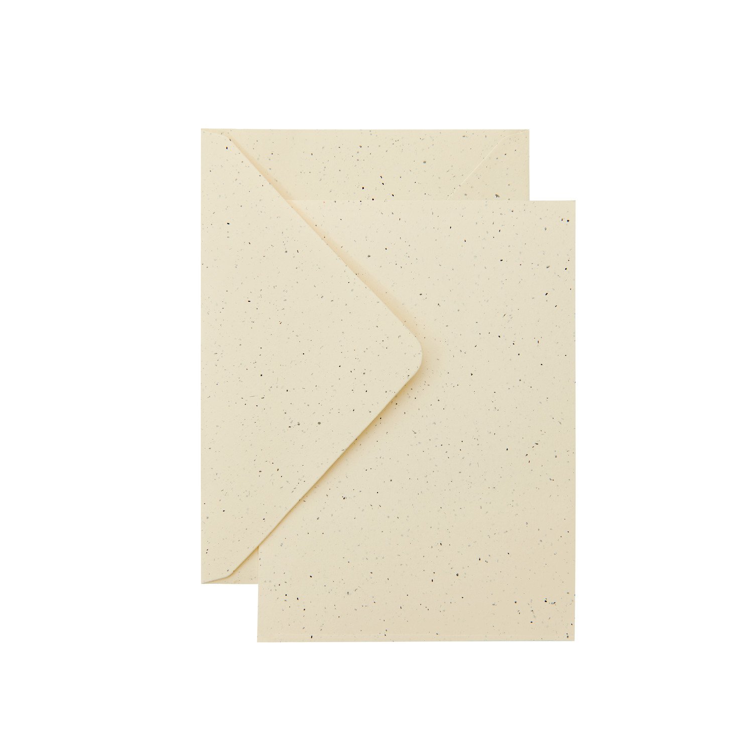 Paper Poetry Kartenset elfenbein C7/A7 20-teilig von Rico Design