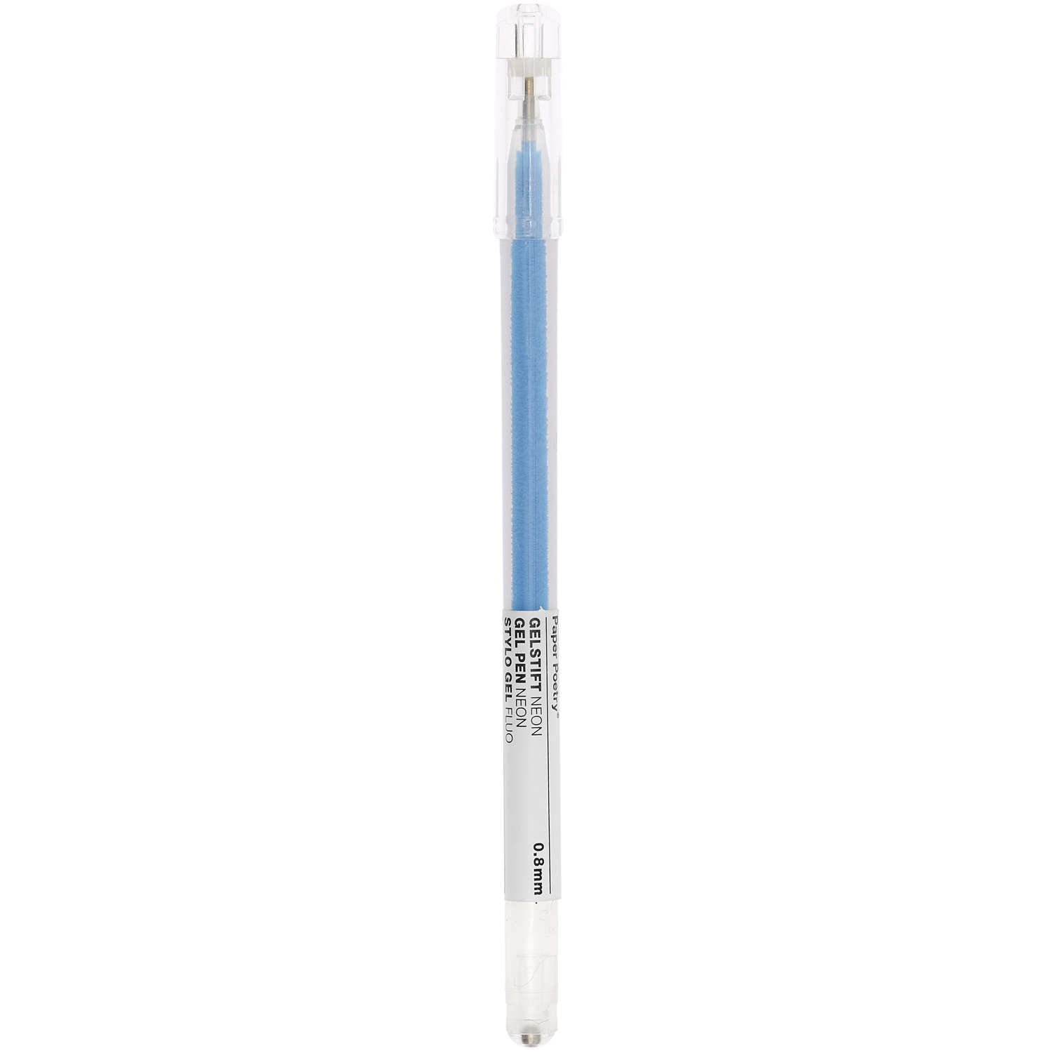 Gel pen neon 0.8mm colour Blue from Rico Design Gelstift Neon 0,8mm von Rico Design in Blau. Ideal für präzises Schreiben und Zeichnen.
