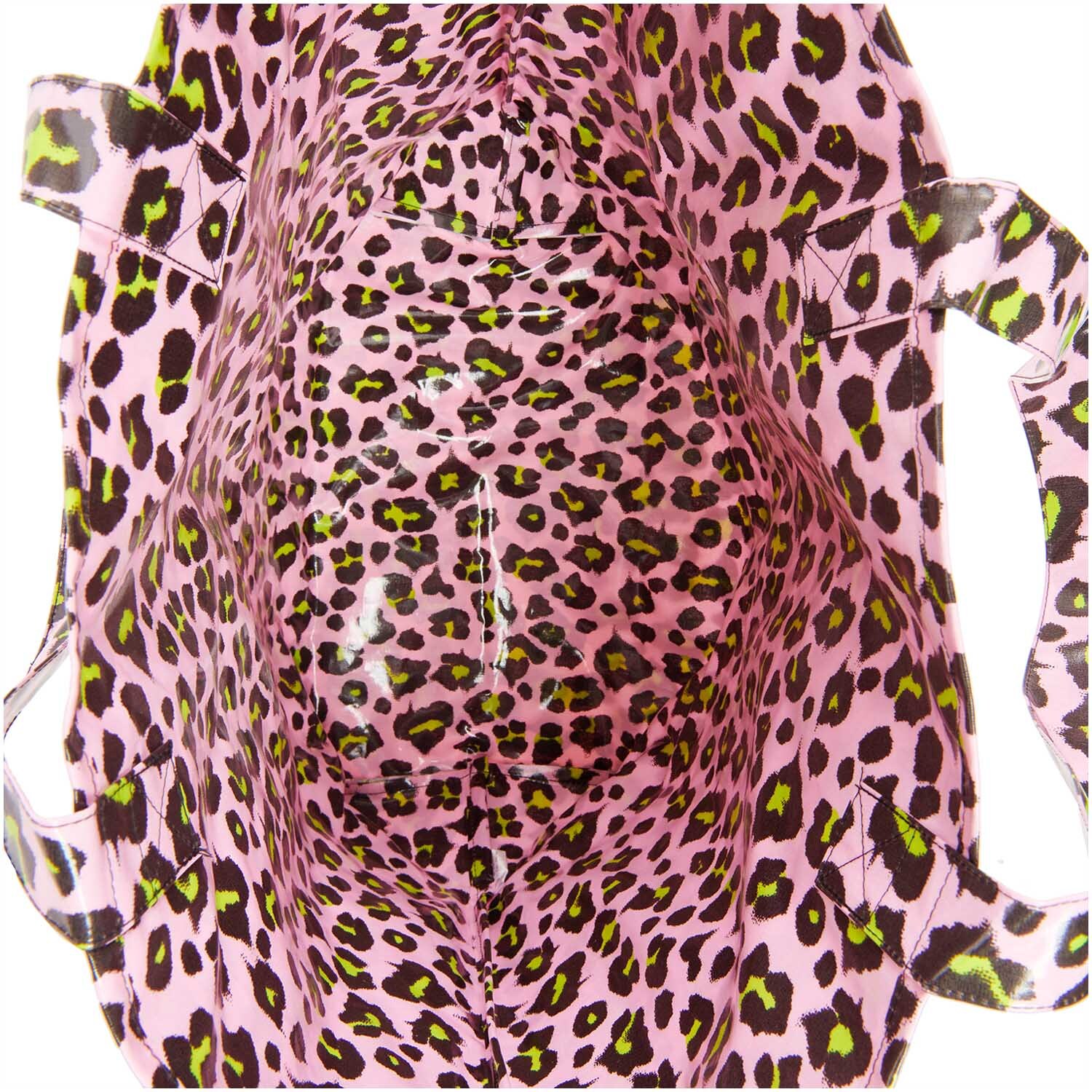 PVC-Shopper Acid Leo rosa 41x55x19cm von Rico Design PVC-Shopper Acid Leo rosa 41x55x19cm von Rico Design