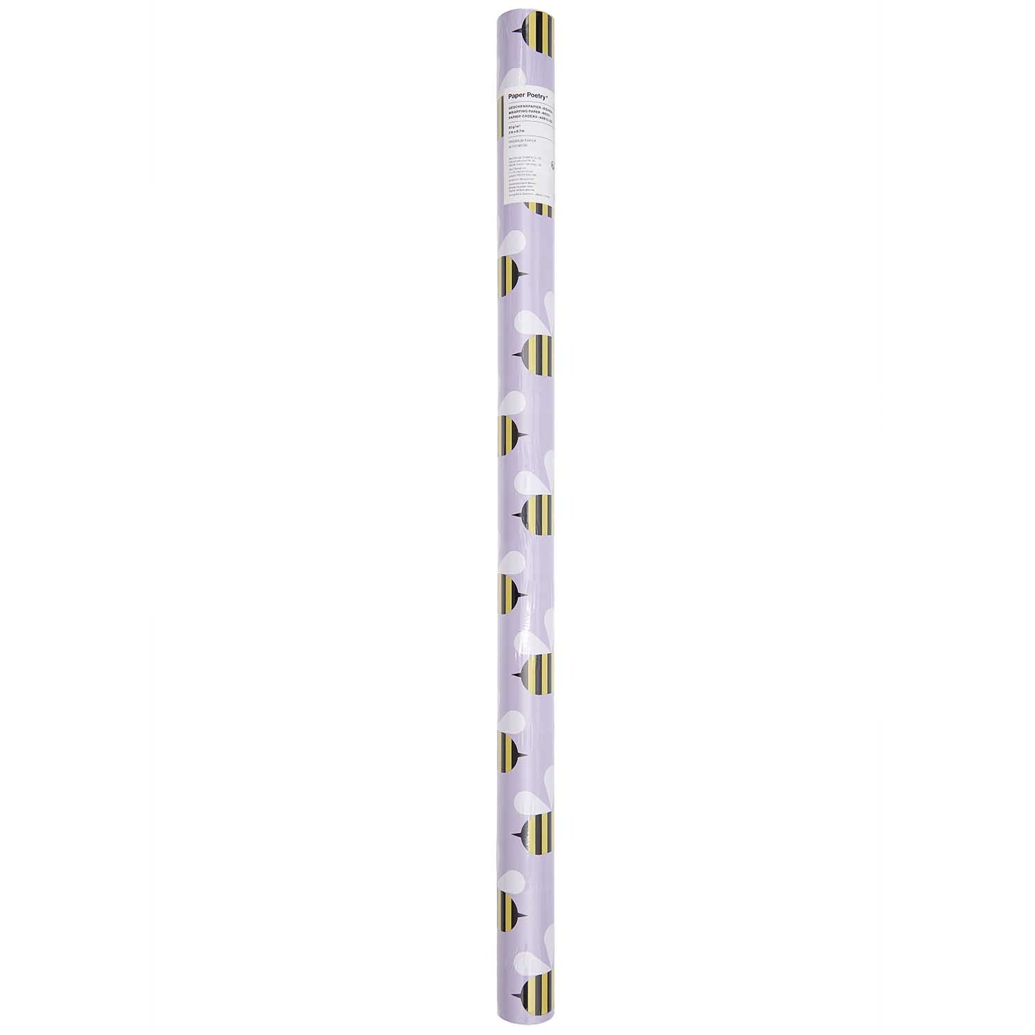 Paper Poetry Geschenkpapier Bienen 200x70cm 80g/m² von Rico Design