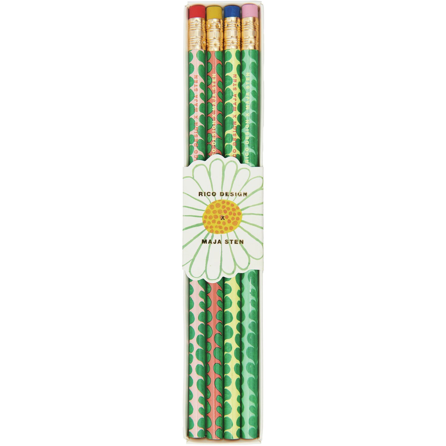 Bleistiftset Midsommar Magic 4 Stück von Rico Design