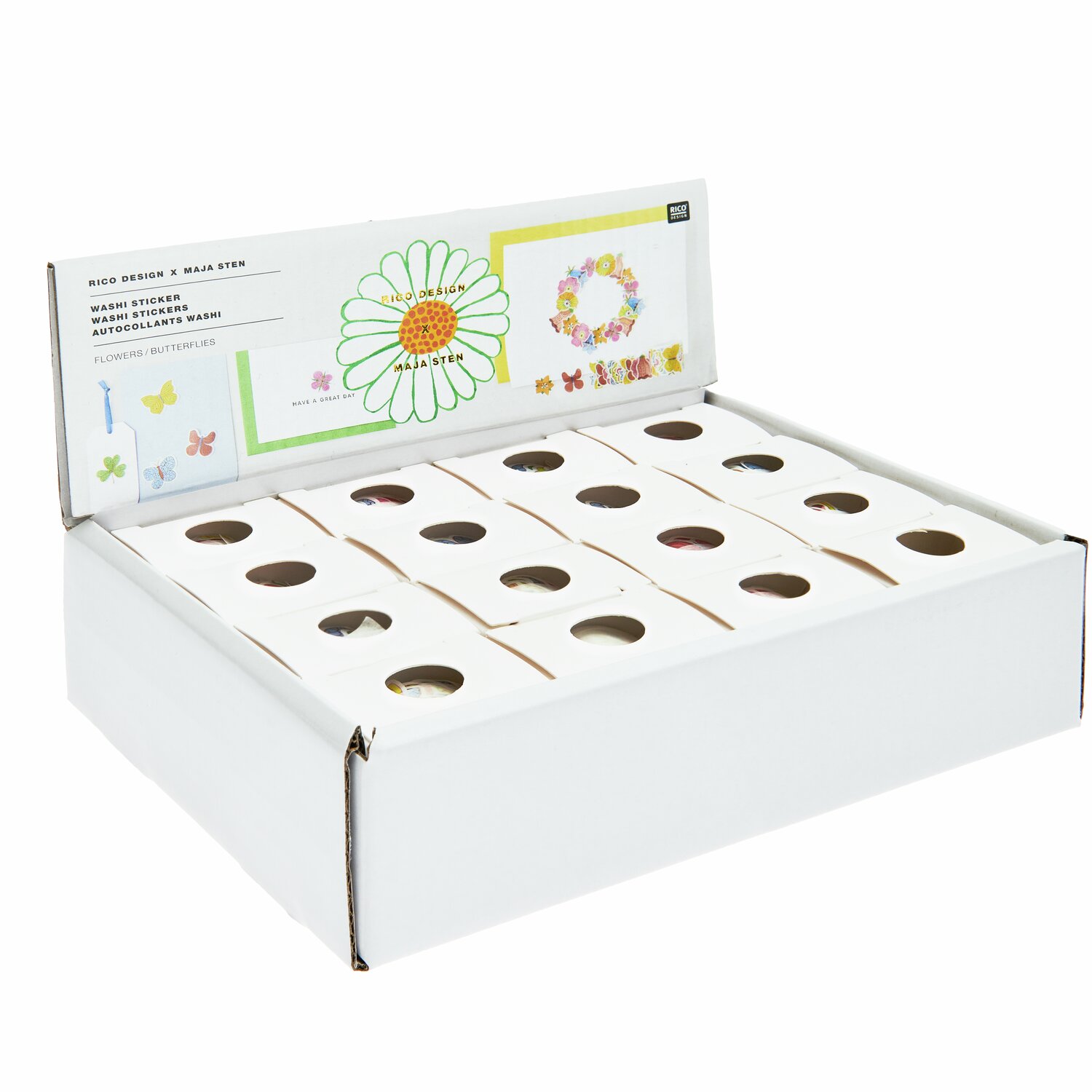 Washi Sticker Midsommar Magic 200 Stück von Rico Design