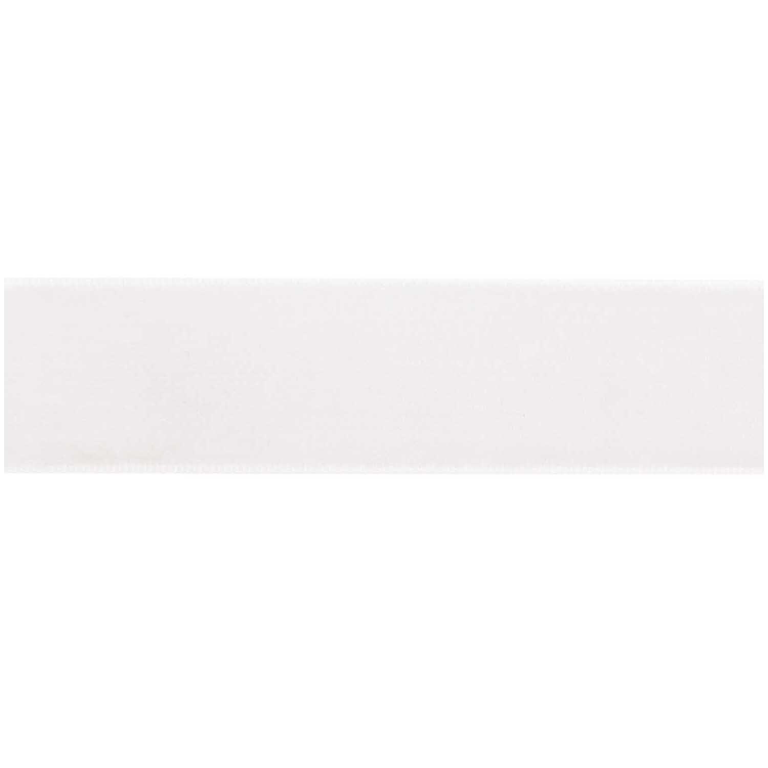 Paper Poetry Samtband in Creme, 25mm breit und 2m lang, von Rico Design. Ideal für kreative Projekte.