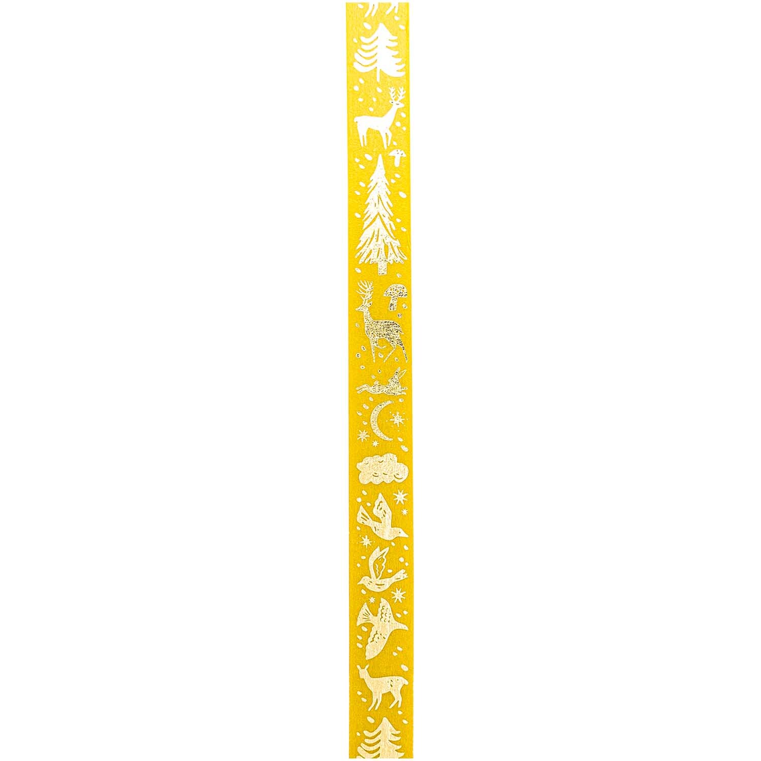Paper Poetry Tape Nostalgic Christmas gelb 1,5cm 10m von Rico Design Paper Poetry Tape Nostalgic Christmas mit weihnachtlichen Motiven auf gelbem Hintergrund, 1,5 cm breit, 10 m lang, von Rico Design.