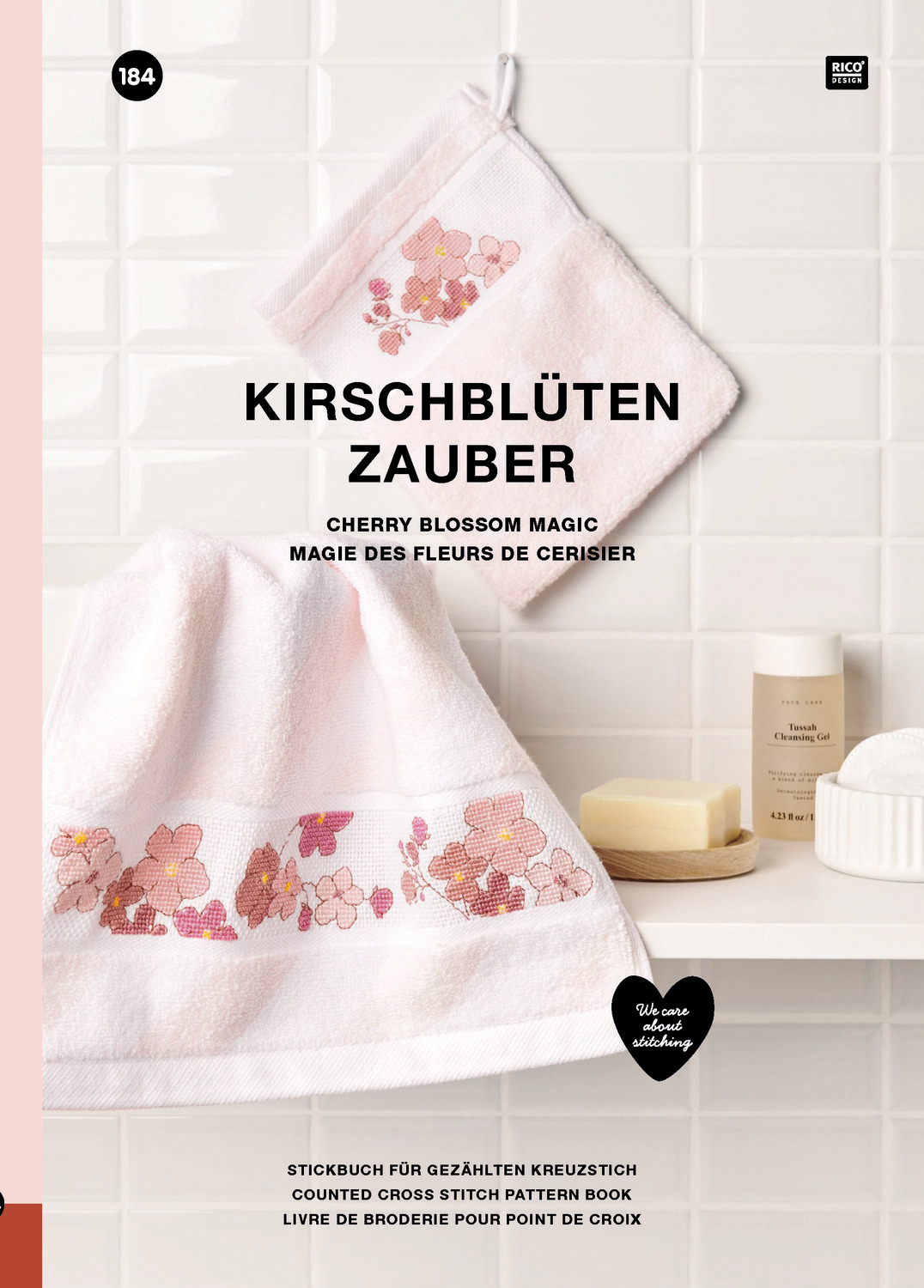 Stickbuch Kirschblütenzauber 184 von Rico Design