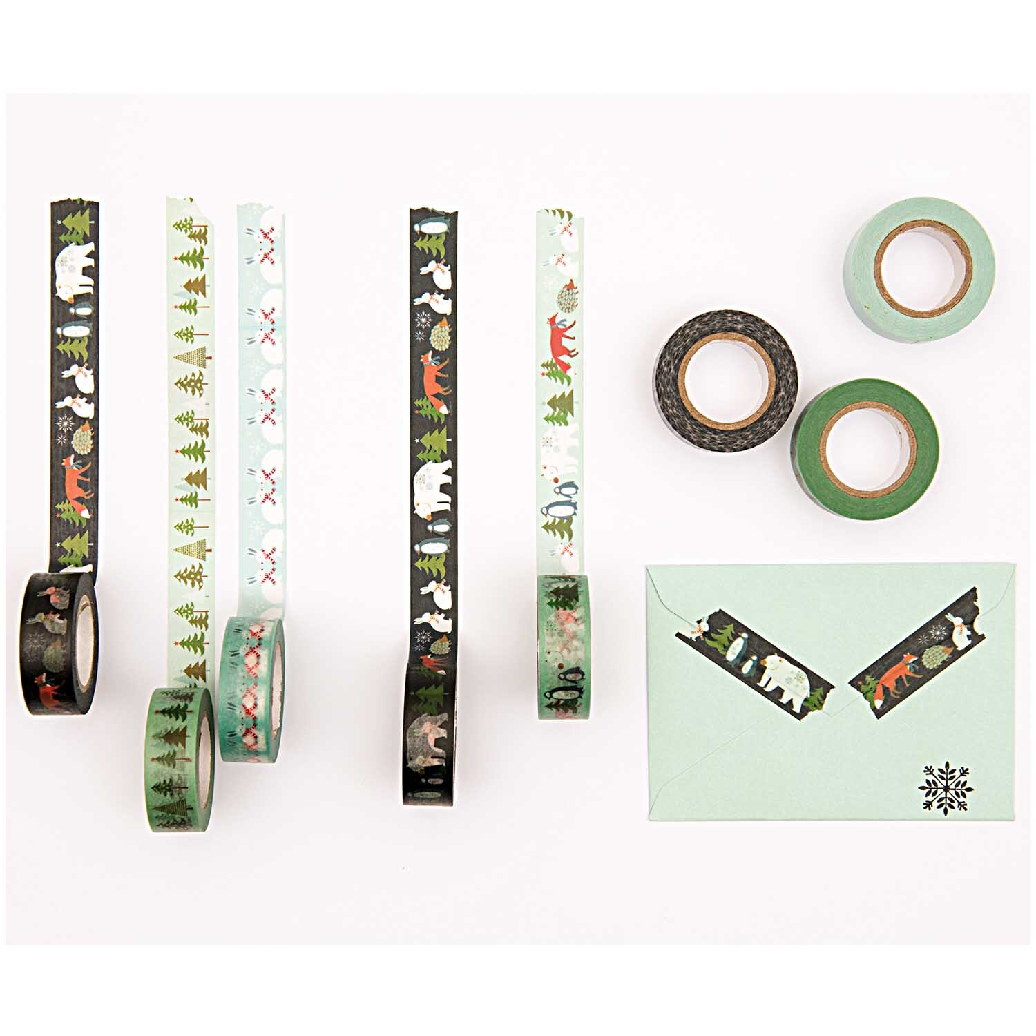 Paper Poetry Kartenset Basic grün-rot B6 36-teilig von Rico Design Paper Poetry Kartenset Basic grün-rot B6 mit dekorativen Washi-Tapes und Umschlägen. Perfekt für kreative Bastelprojekte und festliche Anlässe.