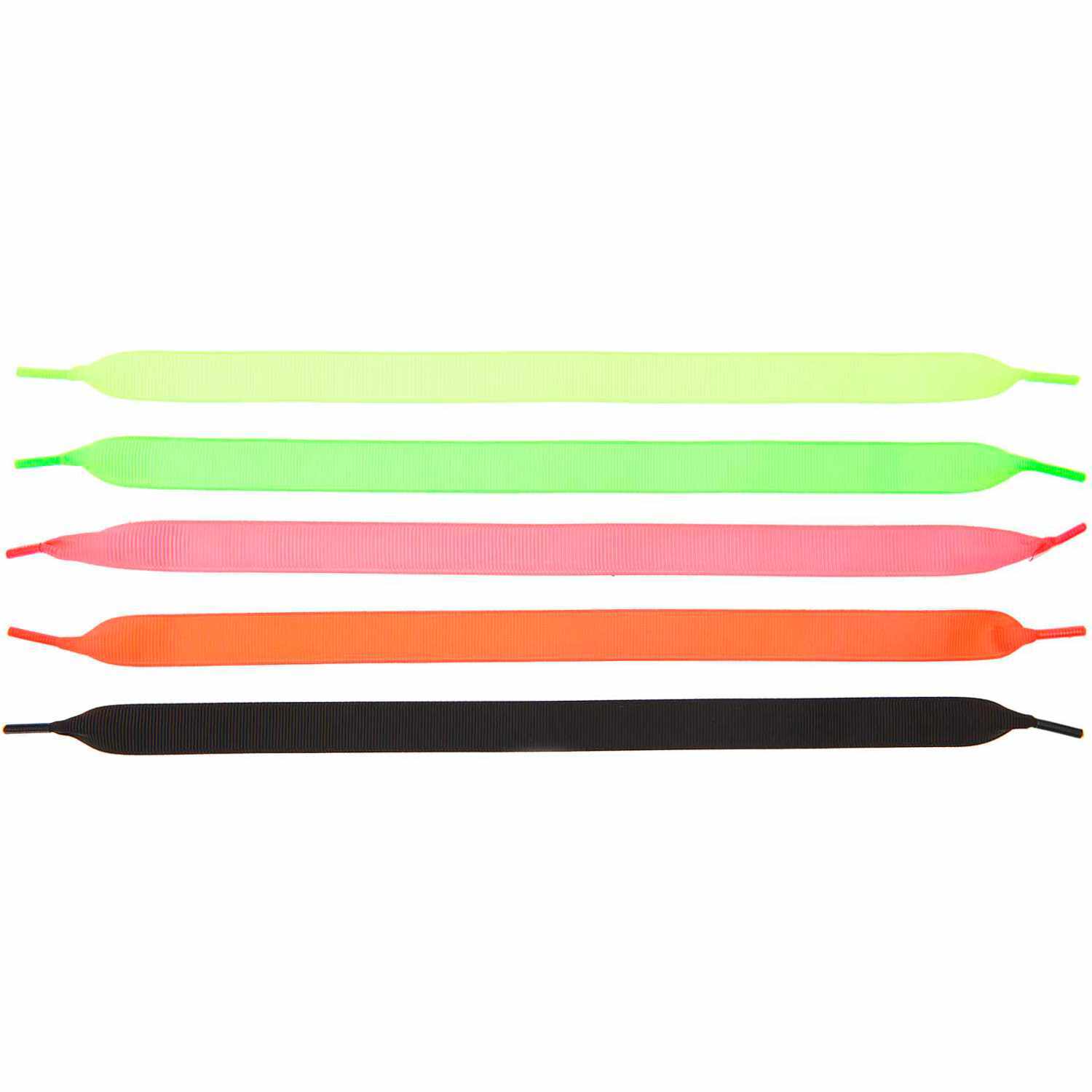 Itoshii - Ponii Beads Ripsband Armbänder in leuchtenden Neonfarben von Rico Design, 10 Stück.